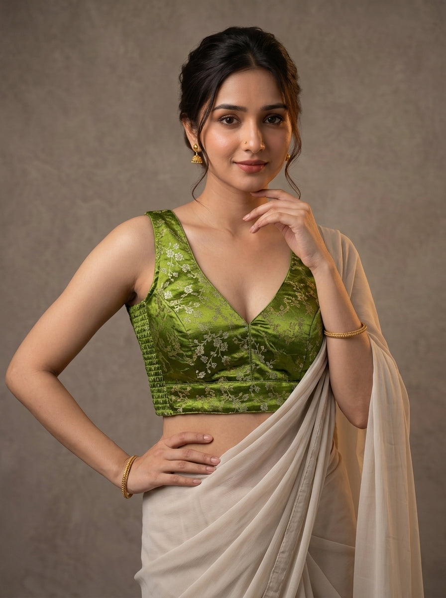 Varnika Banarasi Streachable Blouse