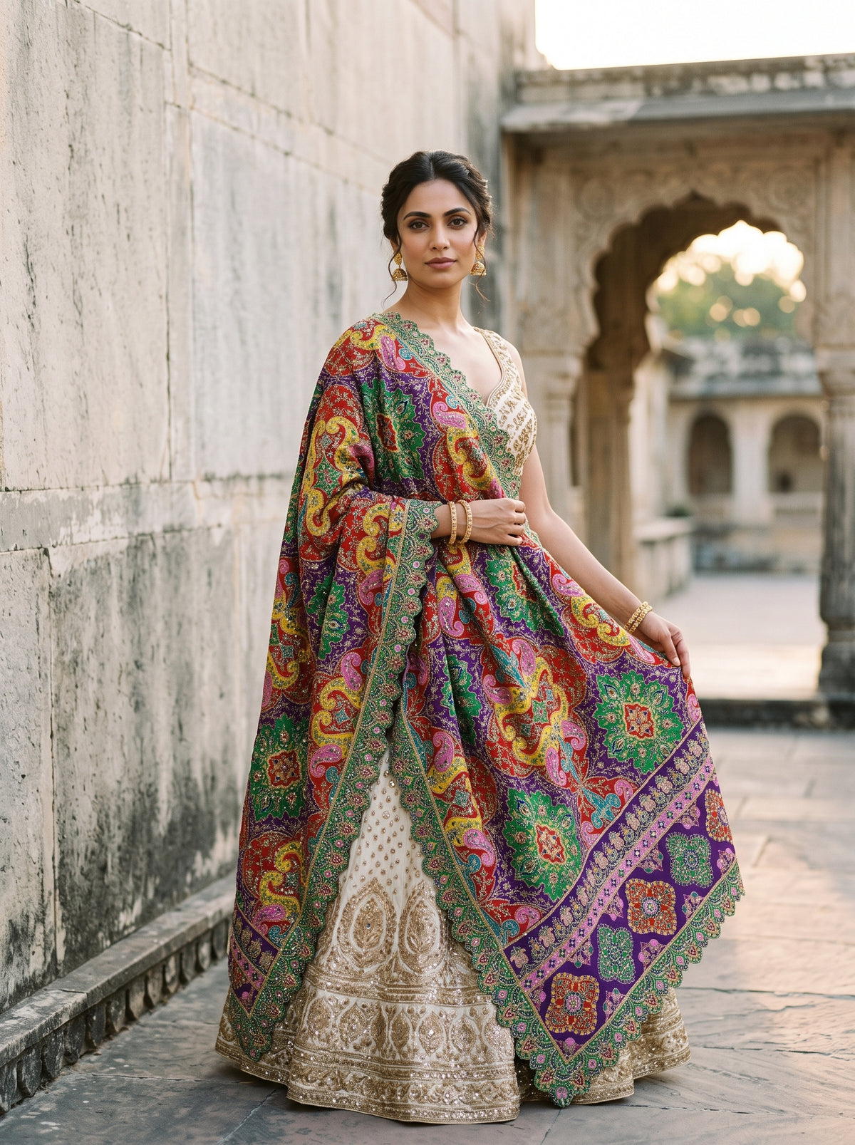 Kiara Premium Chinon Dupatta