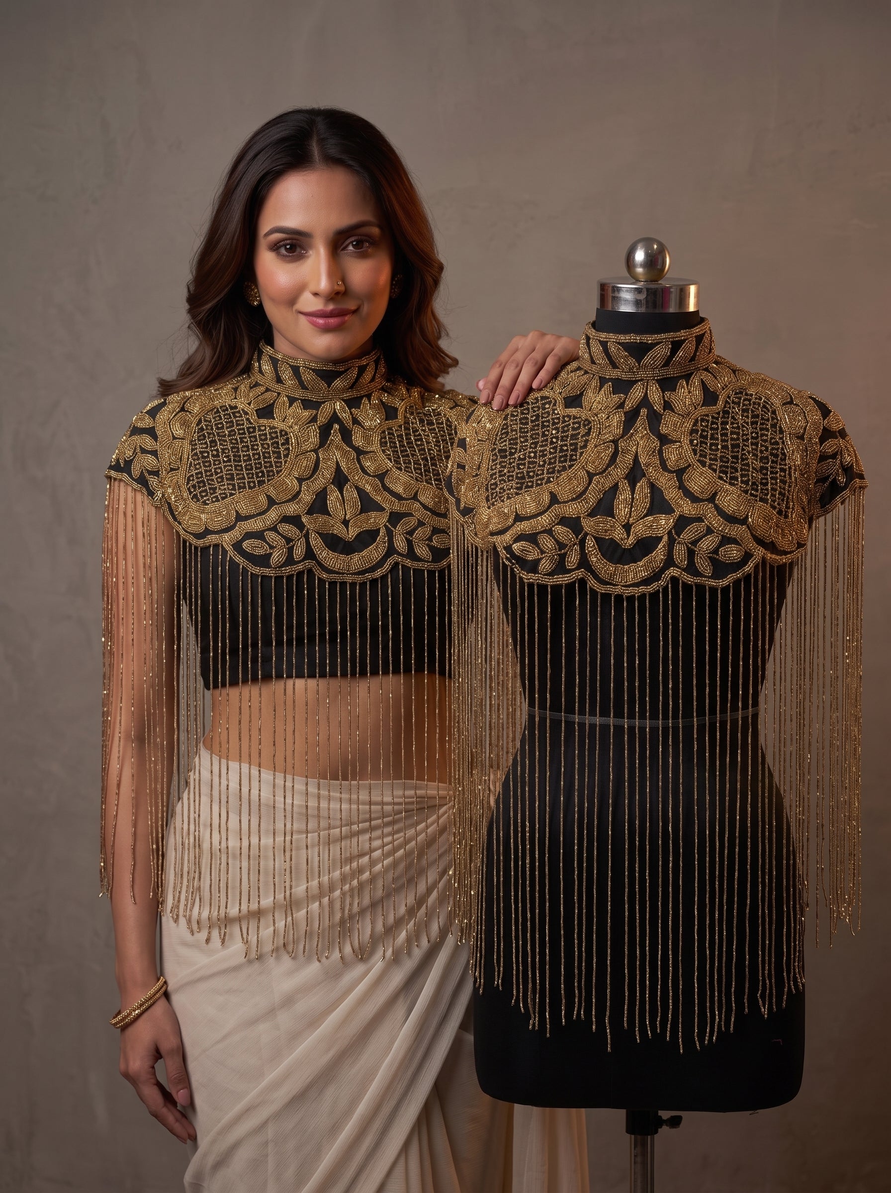 Pearl Aura Designer Kochi Pochi Blouse