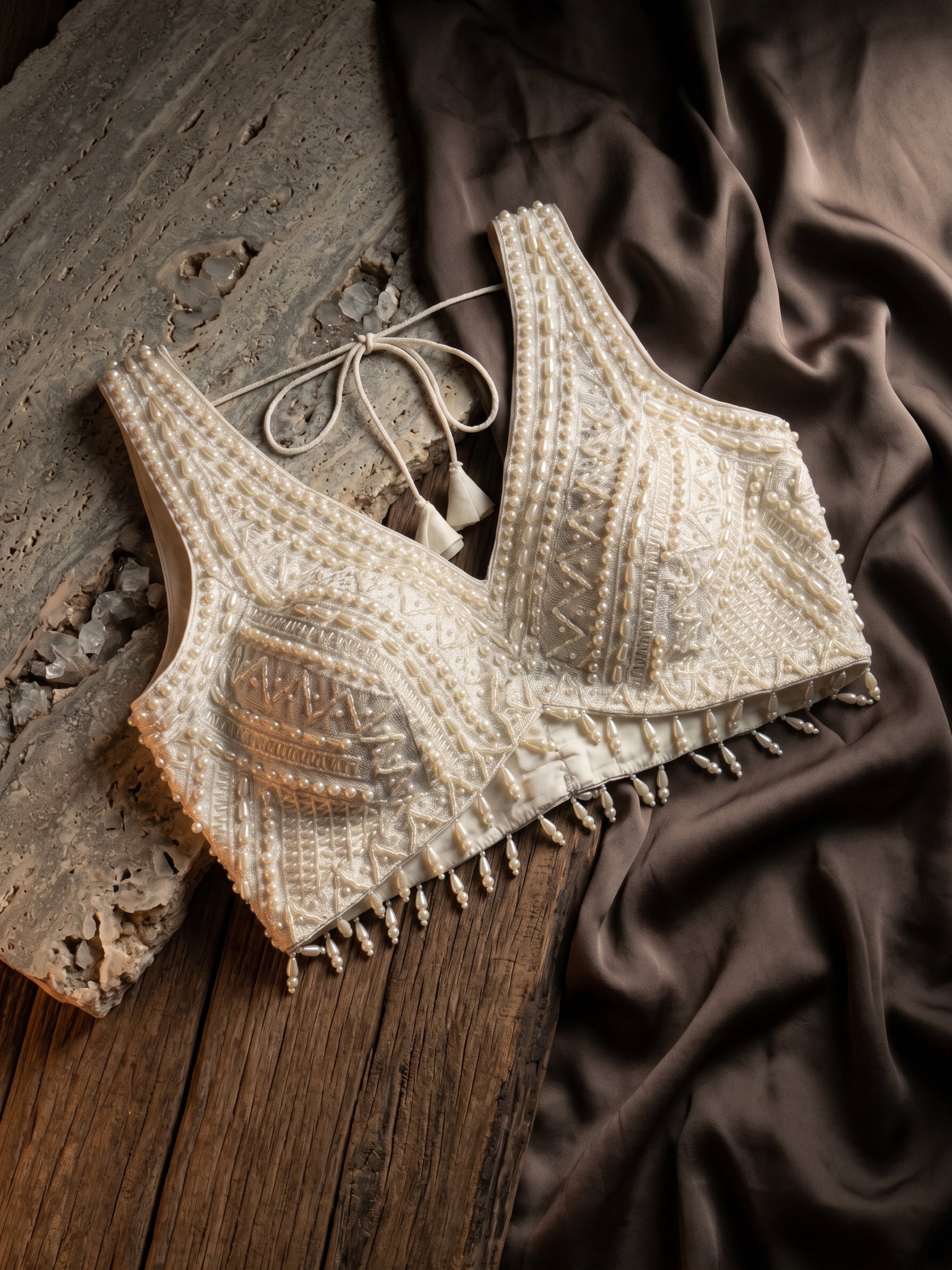 Grande Aurelle Handcrafted Blouse