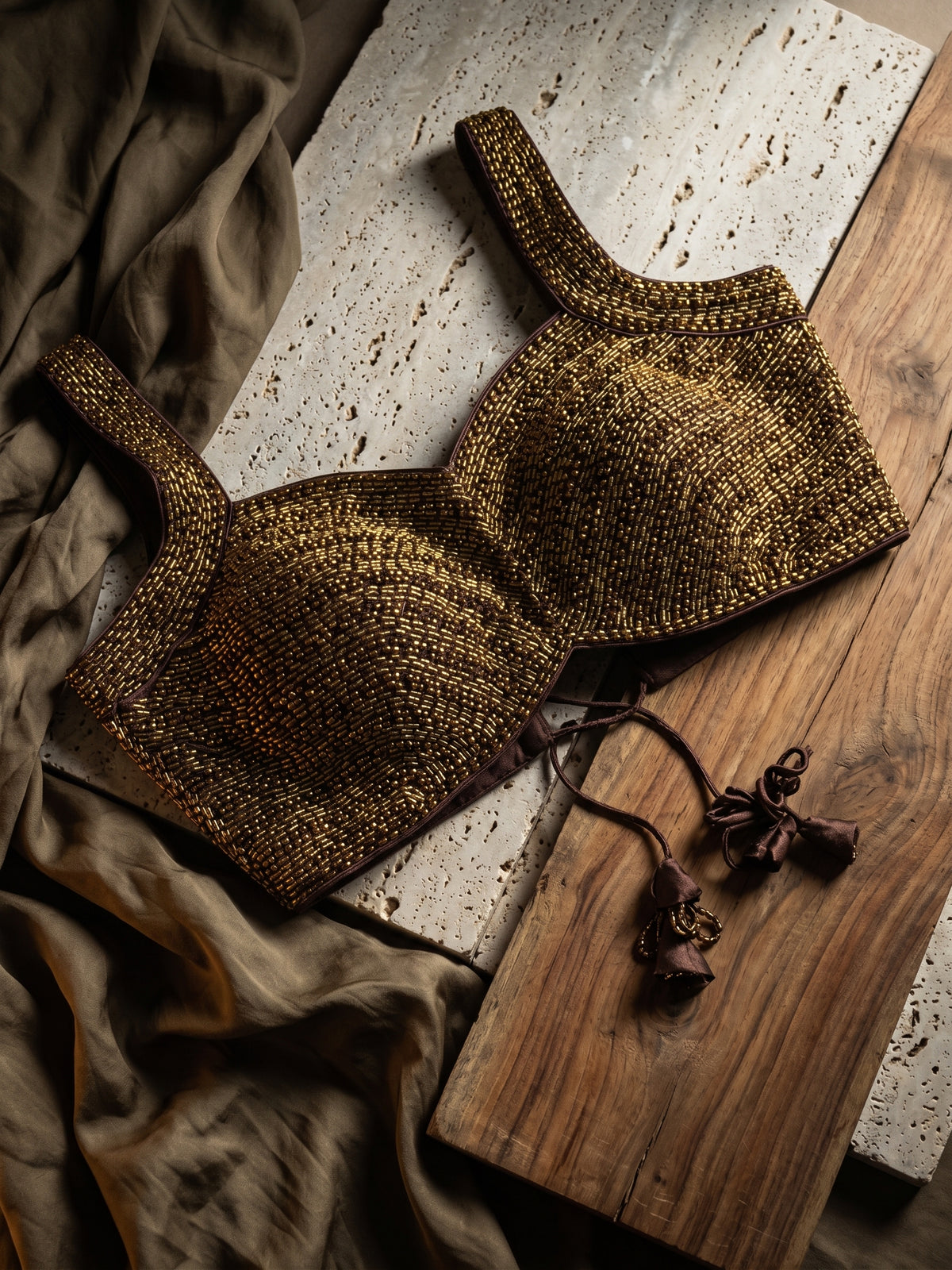 Celestia Royal Handcrafted Blouse