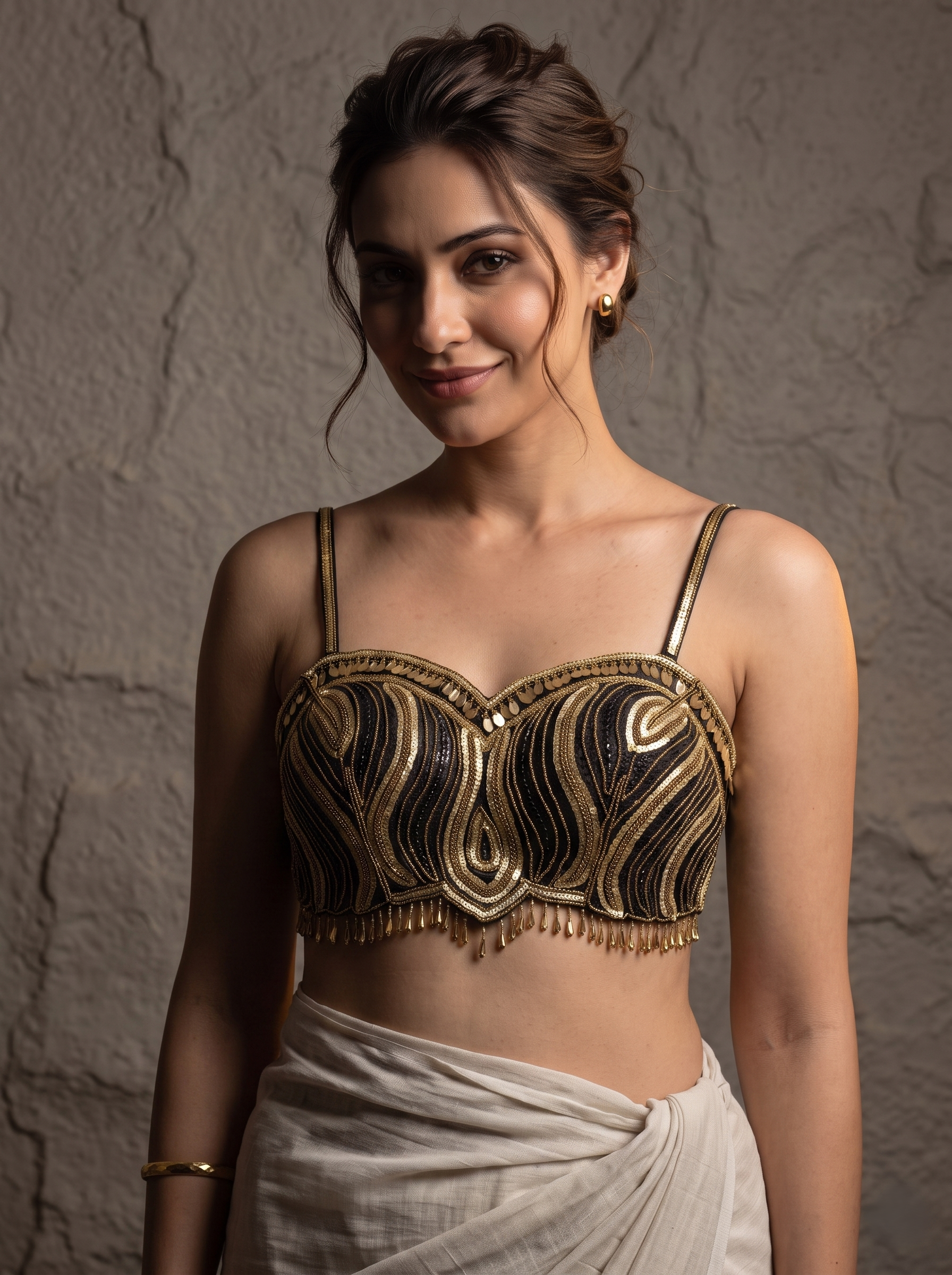 Diva Luxe Silk Designer Blouse