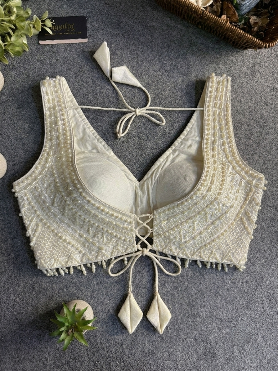 Grande Aurelle Handcrafted Blouse