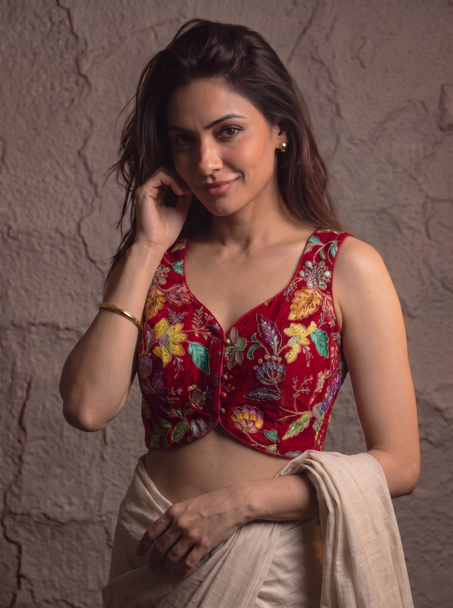 Priyanka Sleeveless Stretchable Blouse