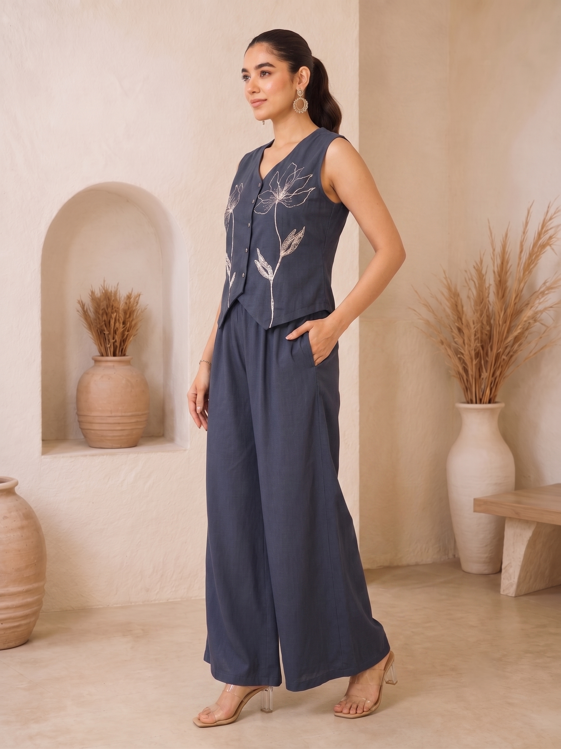 Aaliya Elegant Twill Set