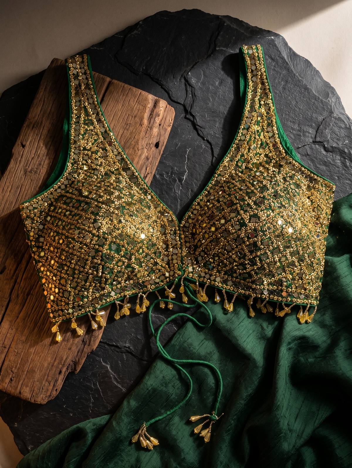 Lunara Festive Glow Blouse
