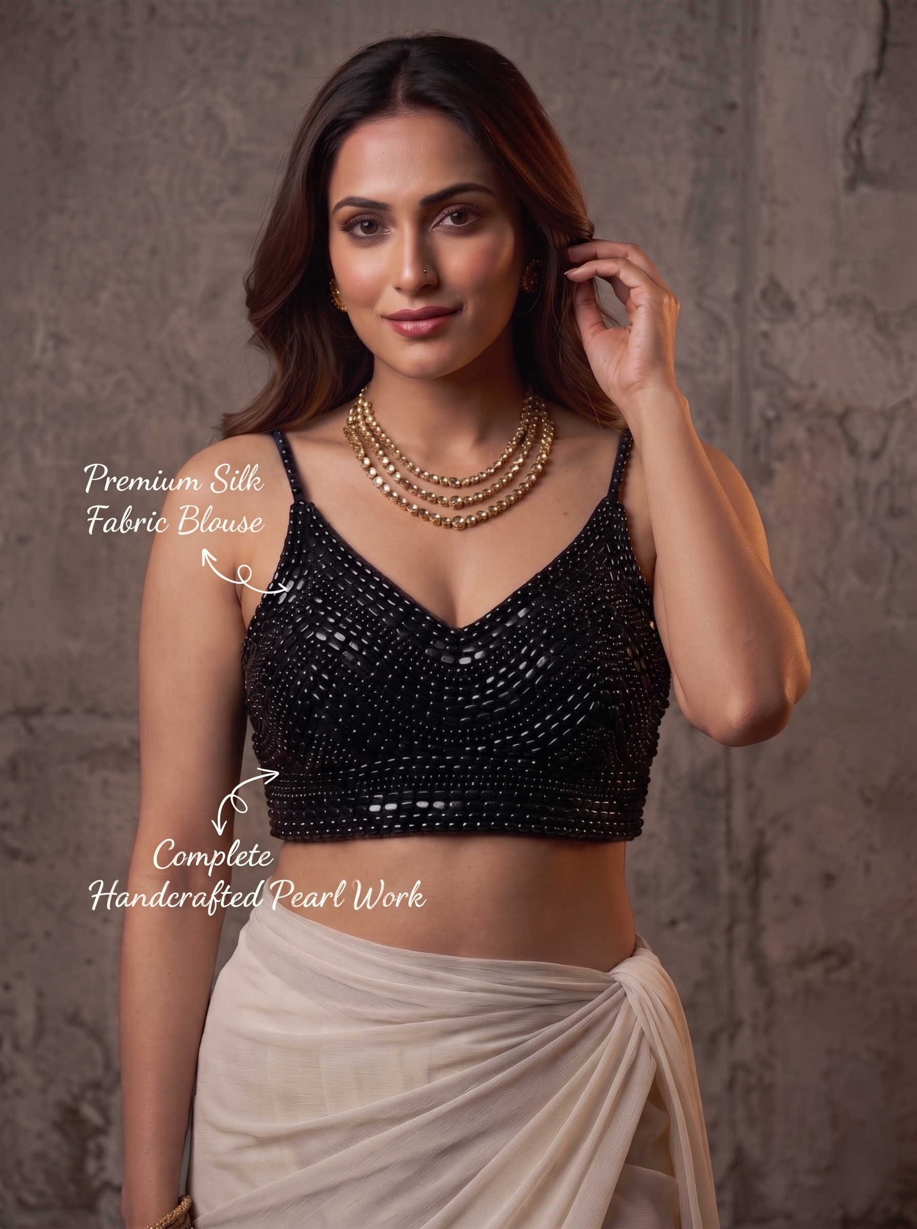 Classic Pearl Beauty Blouse