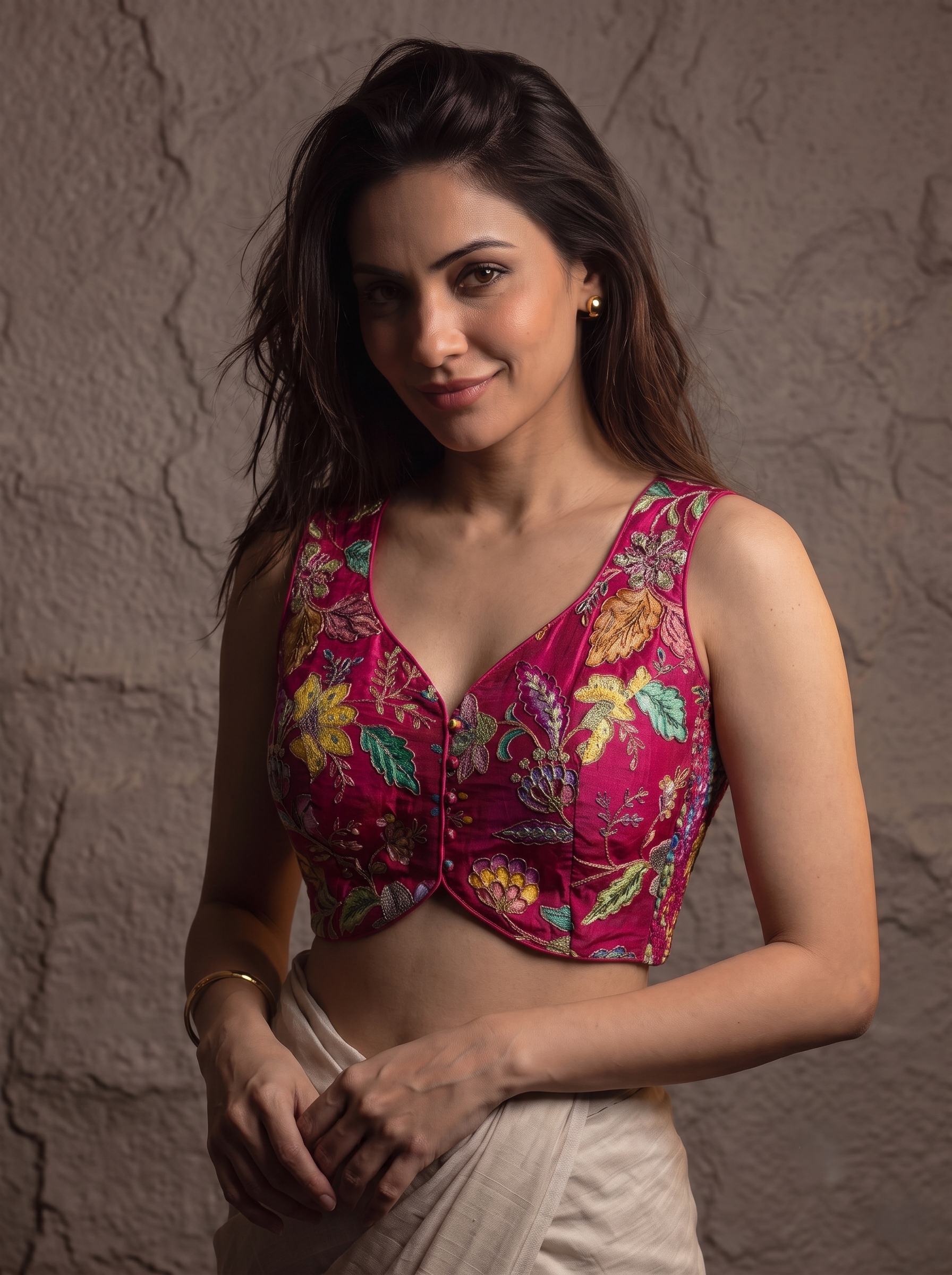 Priyanka Sleeveless Stretchable Blouse