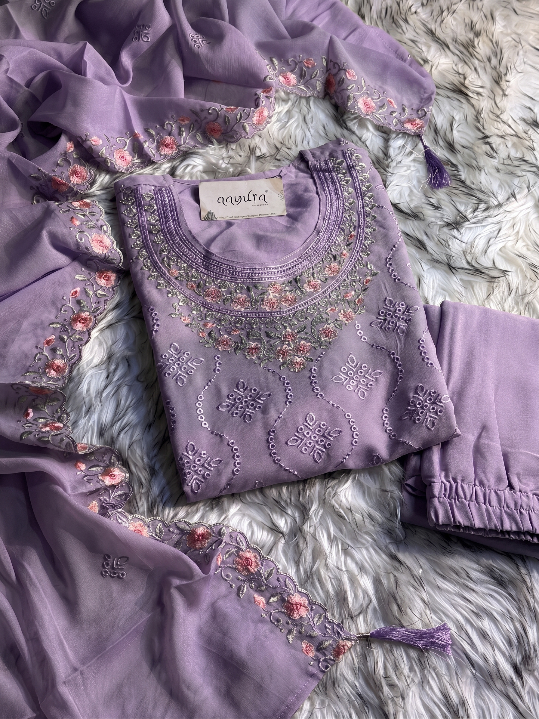 Eira Festive Palazzo Sharara Set