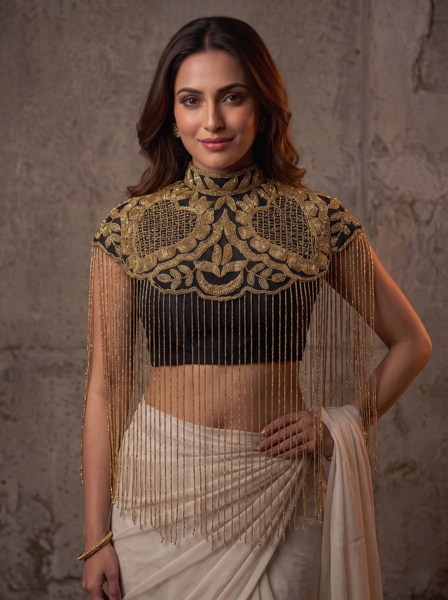 Pearl Aura Designer Kochi Pochi Blouse