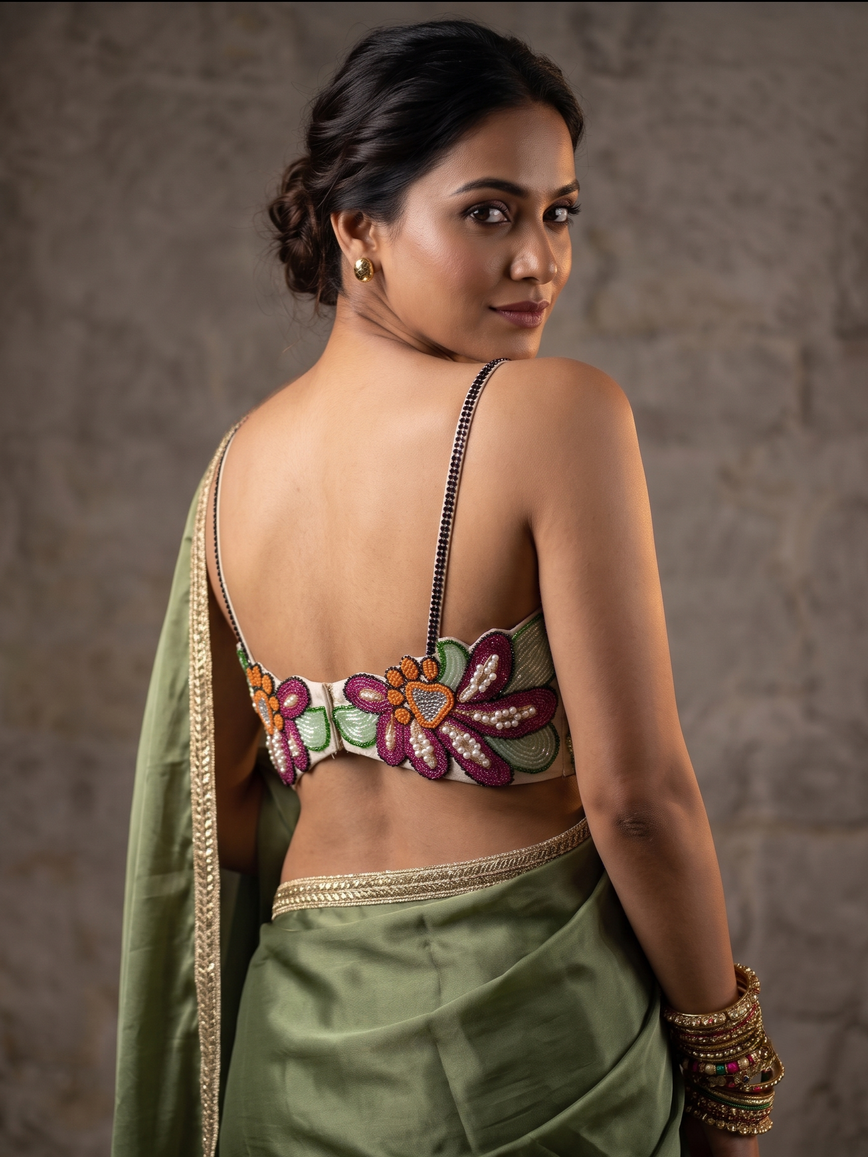 Eshika Luxe Fendy Saree Set