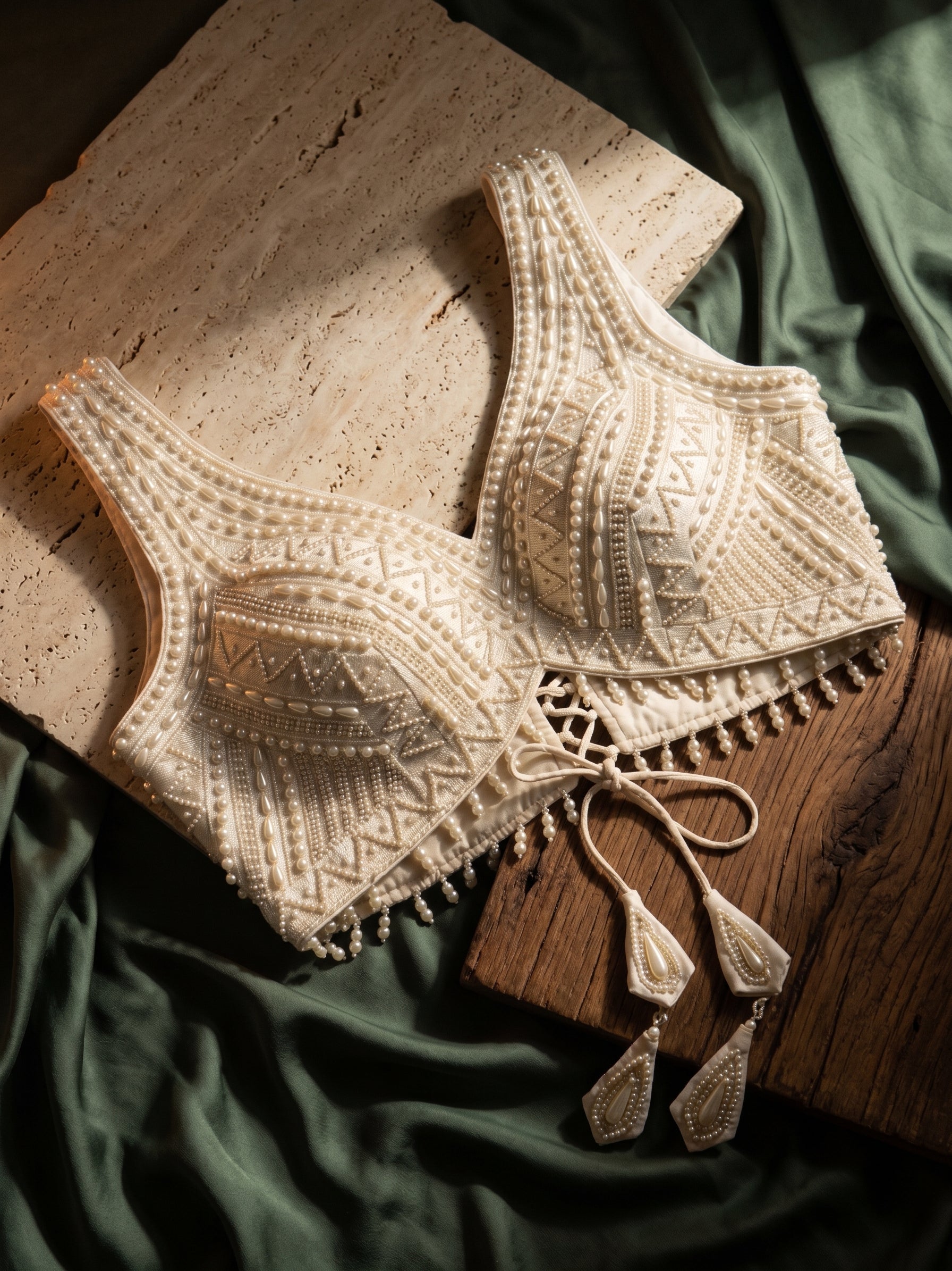 Grande Aurelle Handcrafted Blouse