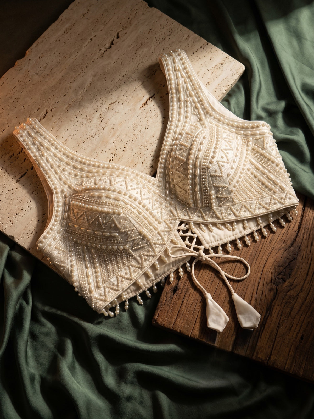Grande Aurelle Handcrafted Blouse