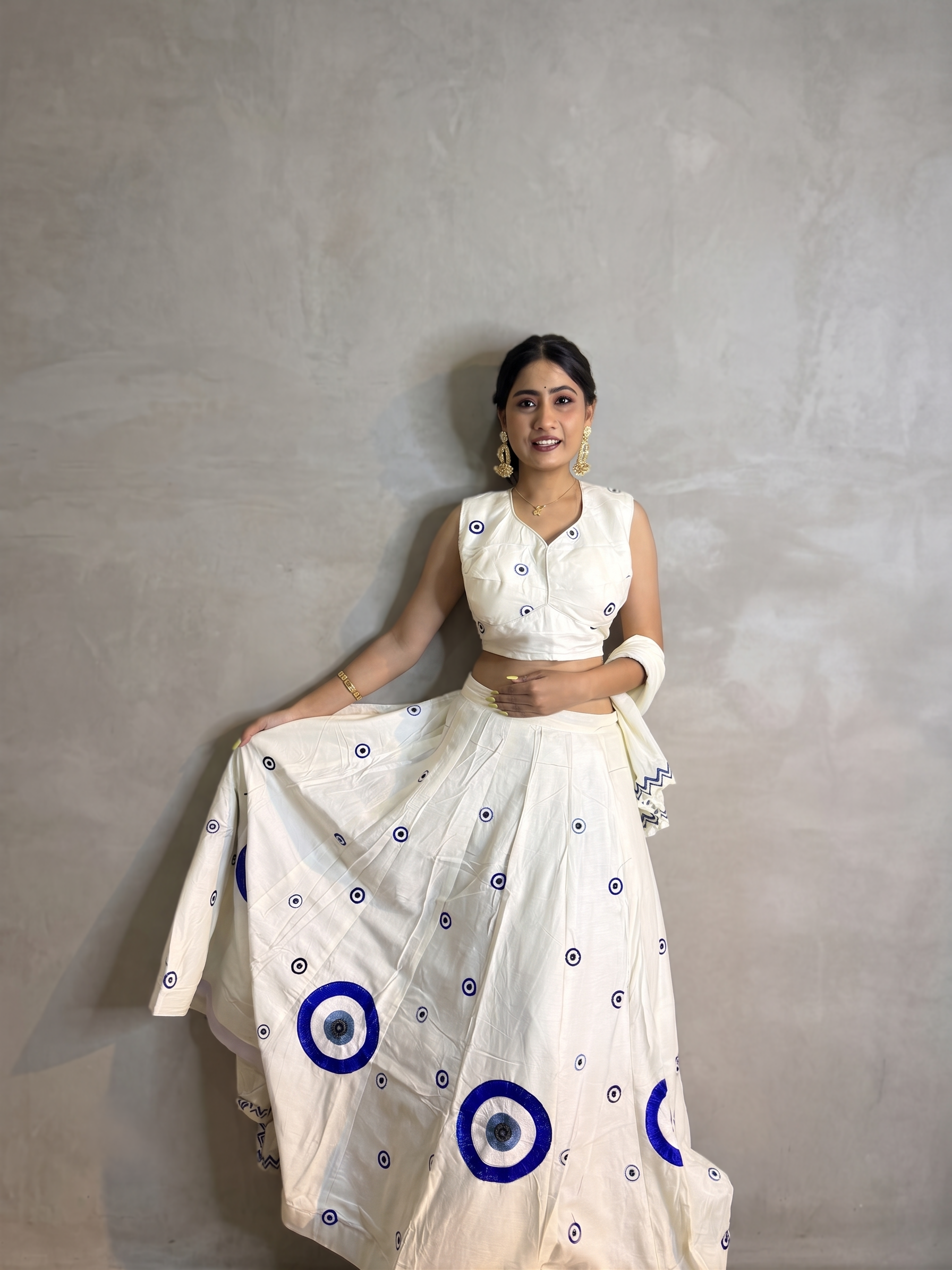 Cotton Lehenga With Blouse