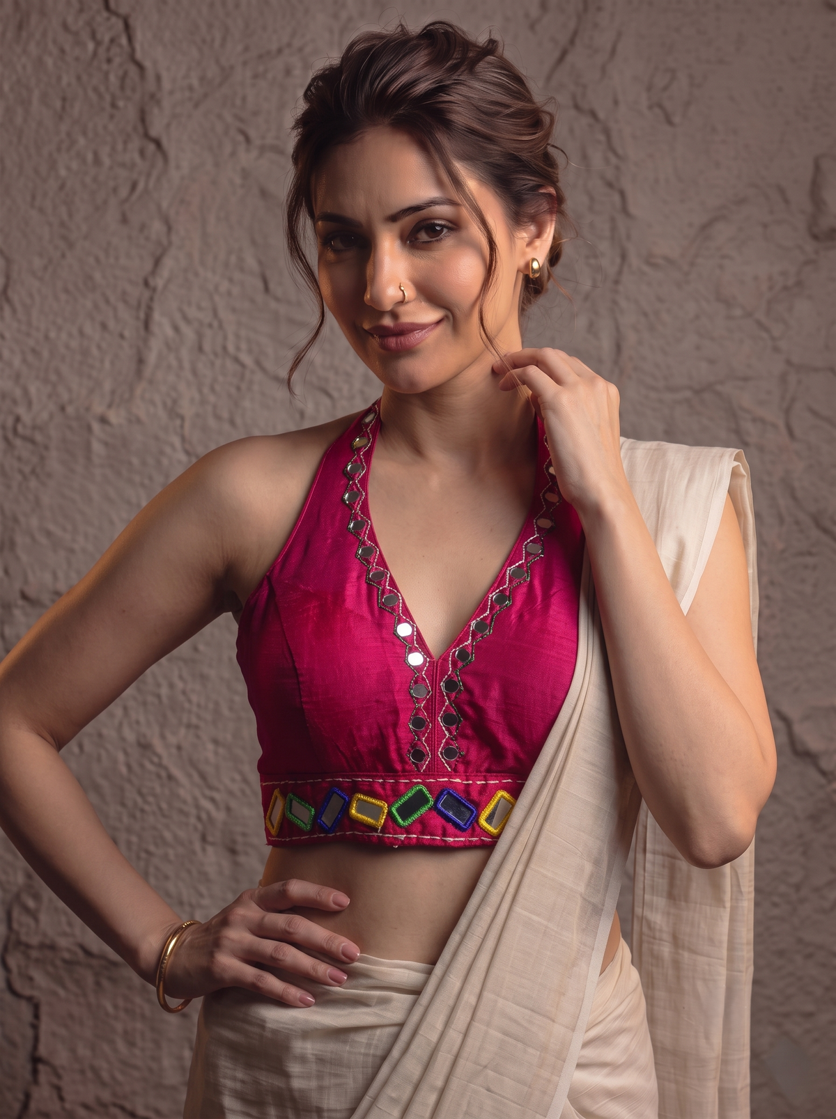 Elara Halter Blouse