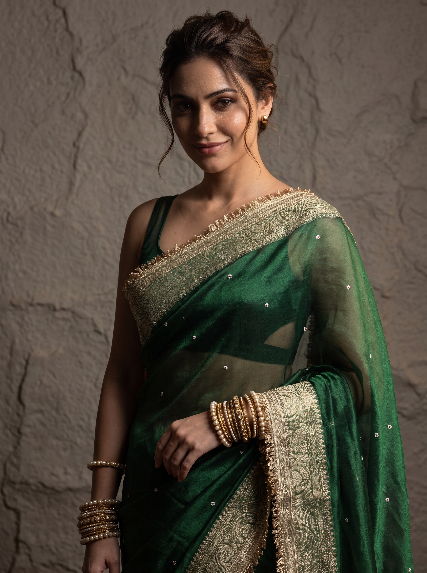 Maharani Tissue Saree