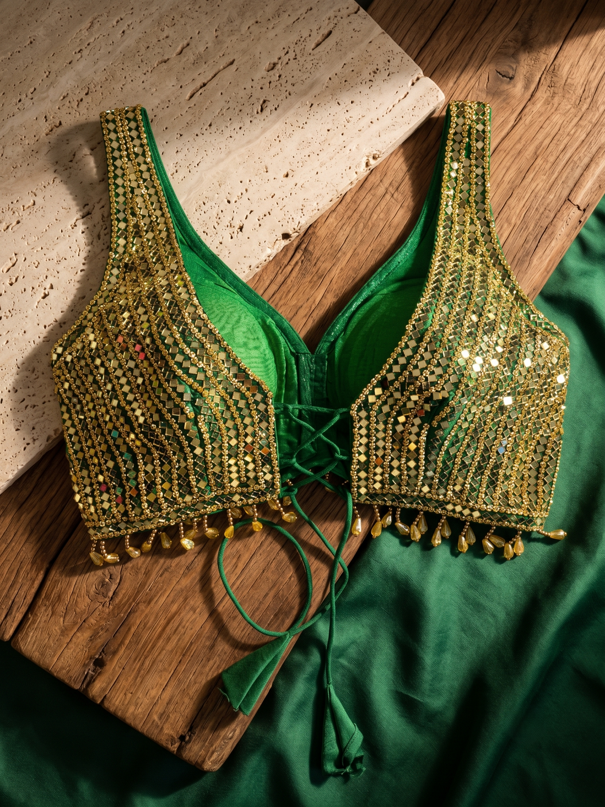 Lunara Festive Glow Blouse