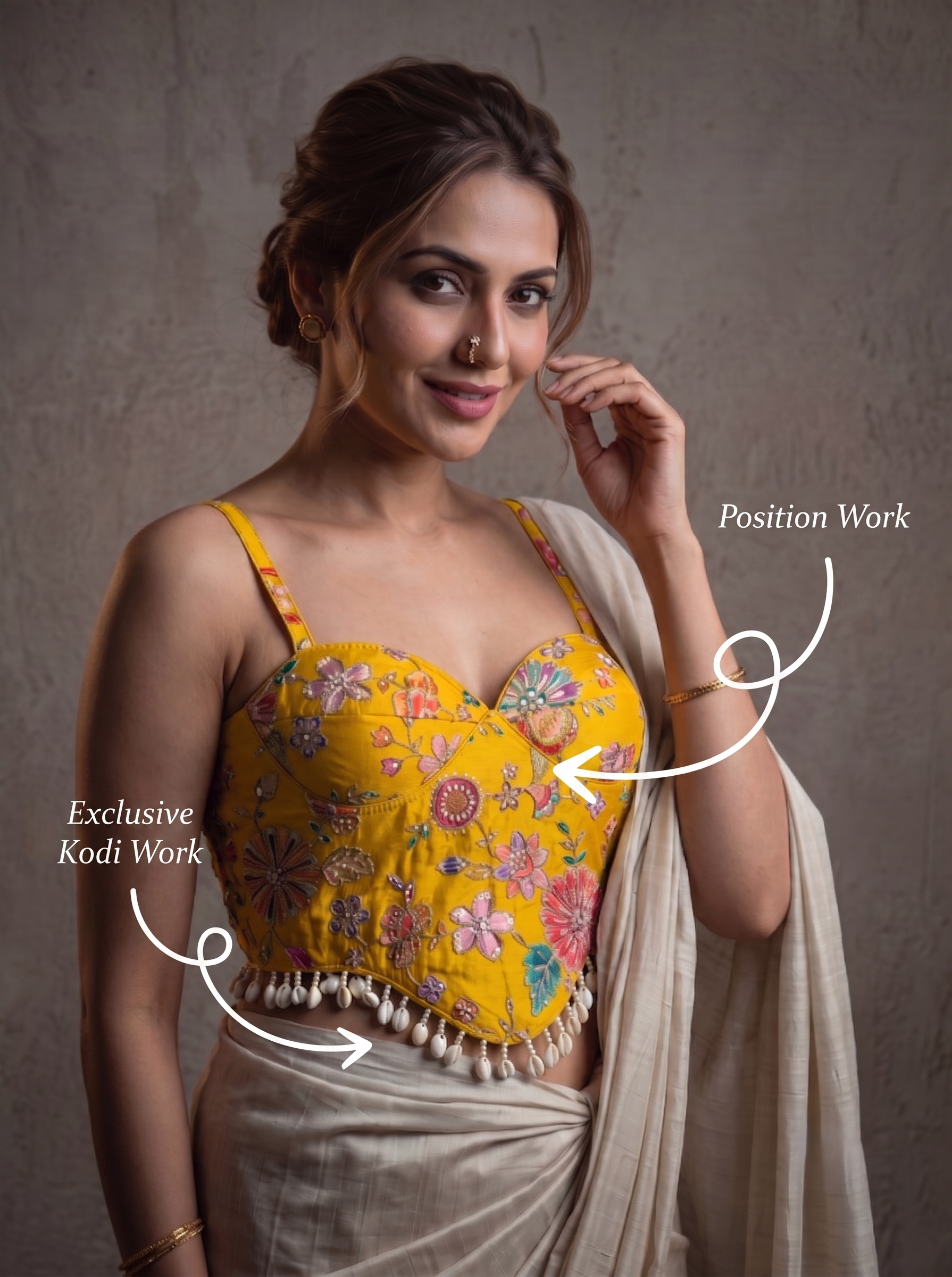Premium Kodi Work Navratri Blouse