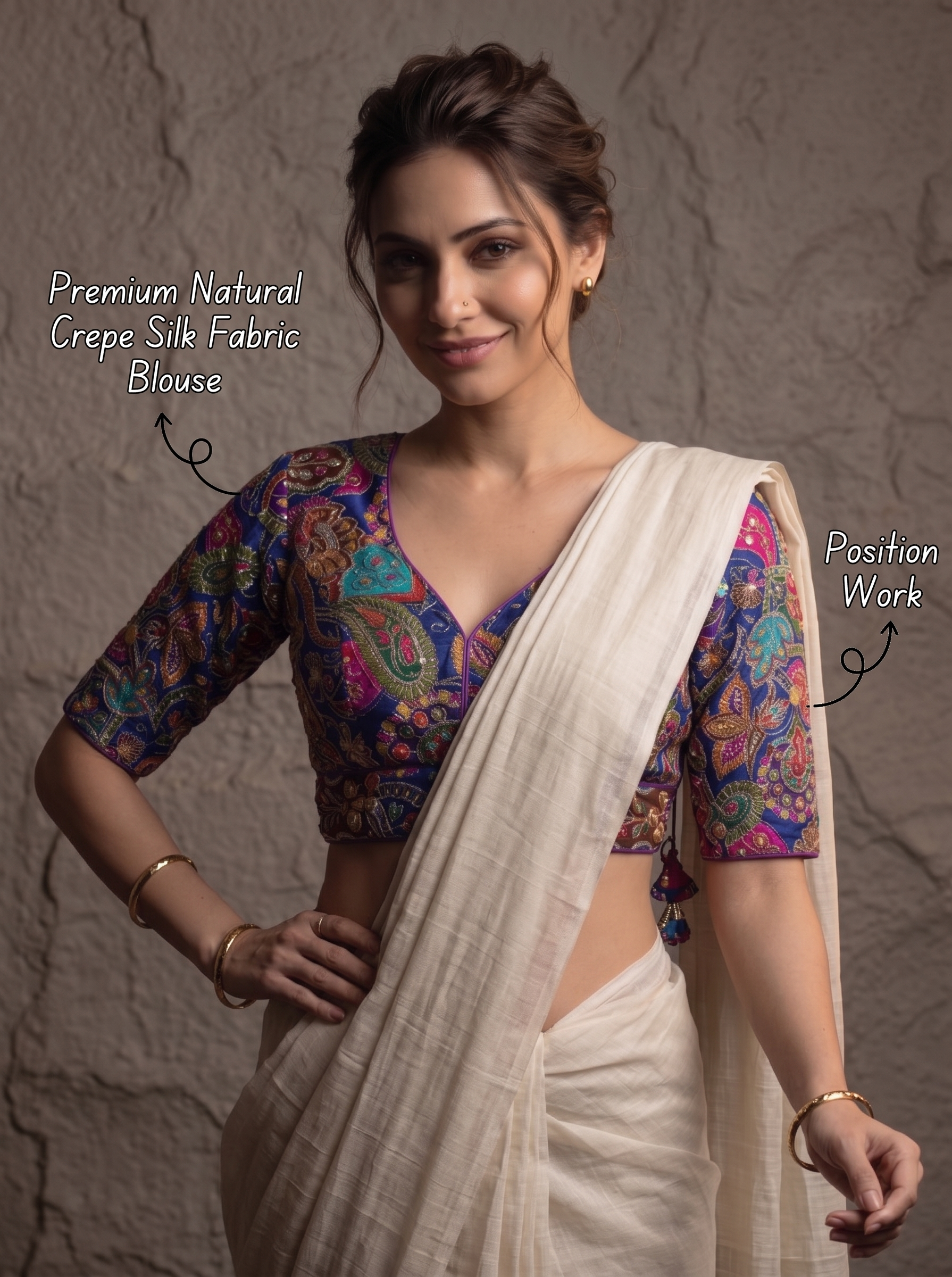 Anvika Position Work Blouse