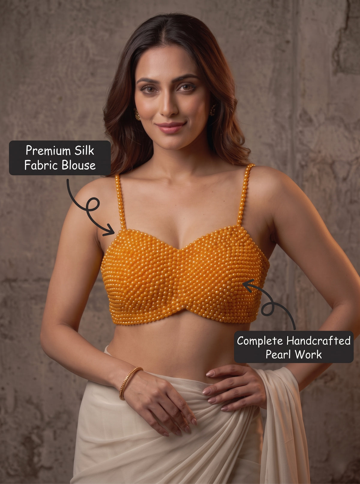 Classic Pearl Beauty Blouse