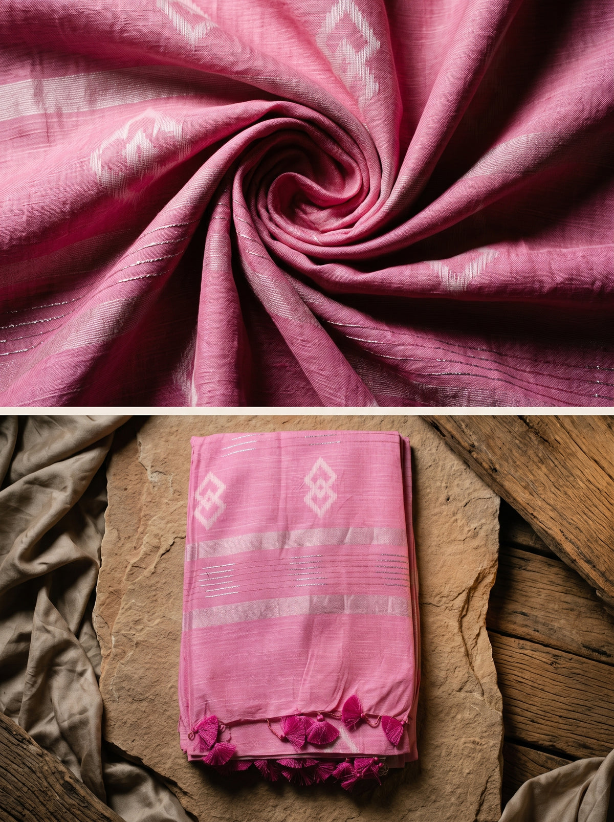 Samaira D-Linen Cotton Saree
