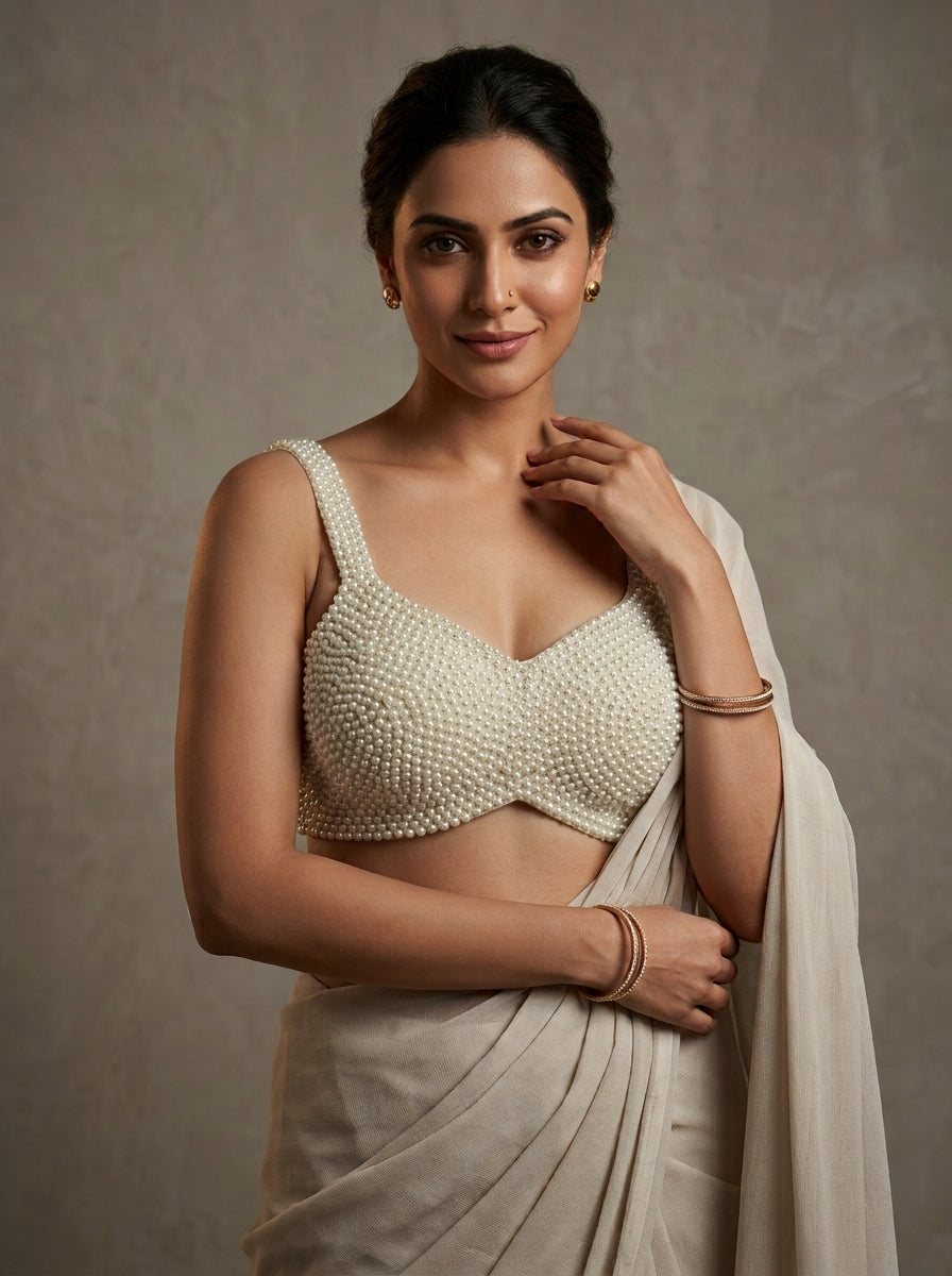 Pearl Rajsi Silk Blouse