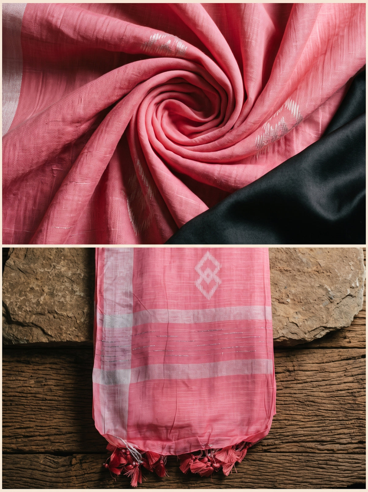 Samaira D-Linen Cotton Saree