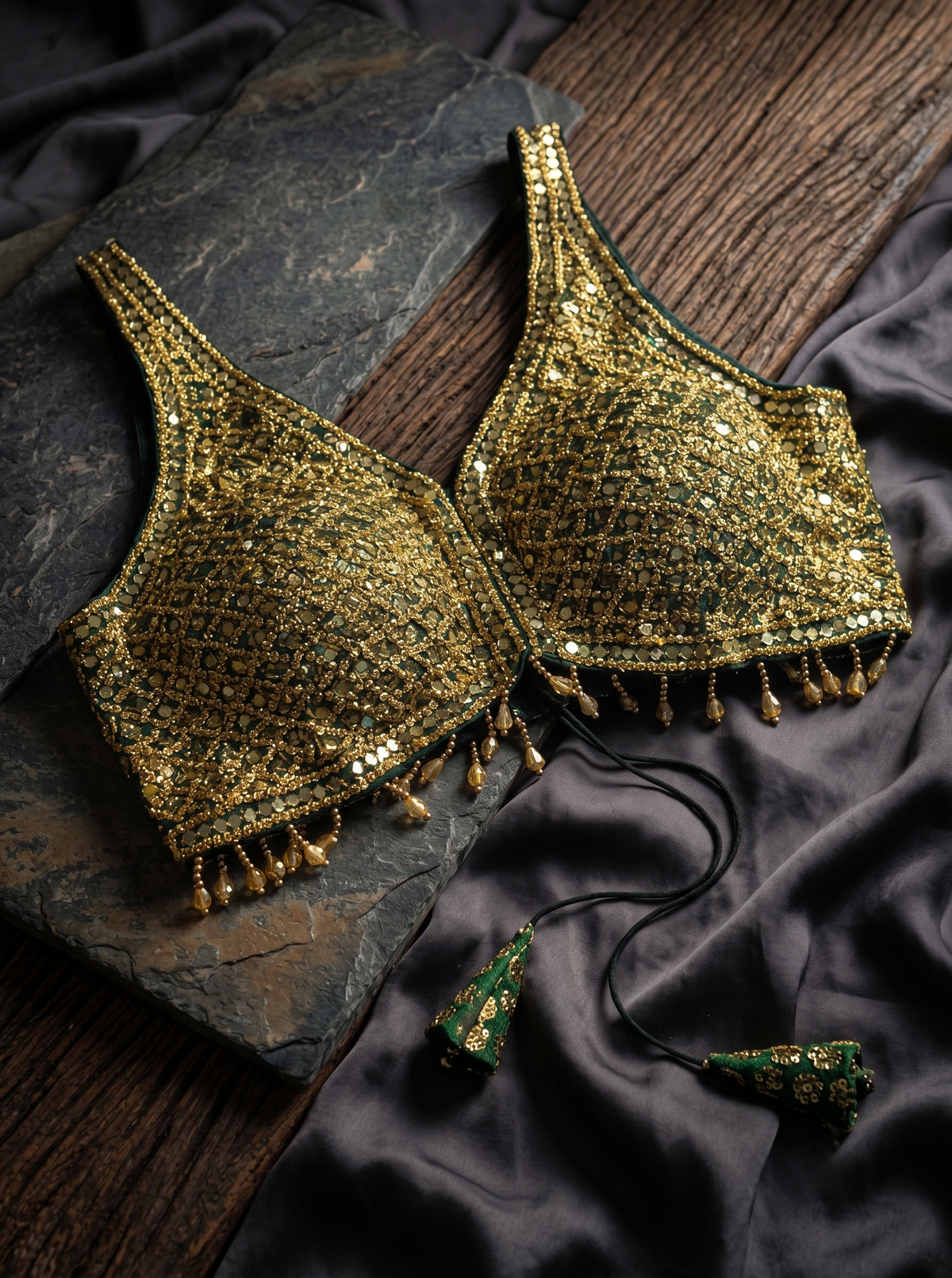 Lunara Festive Glow Blouse