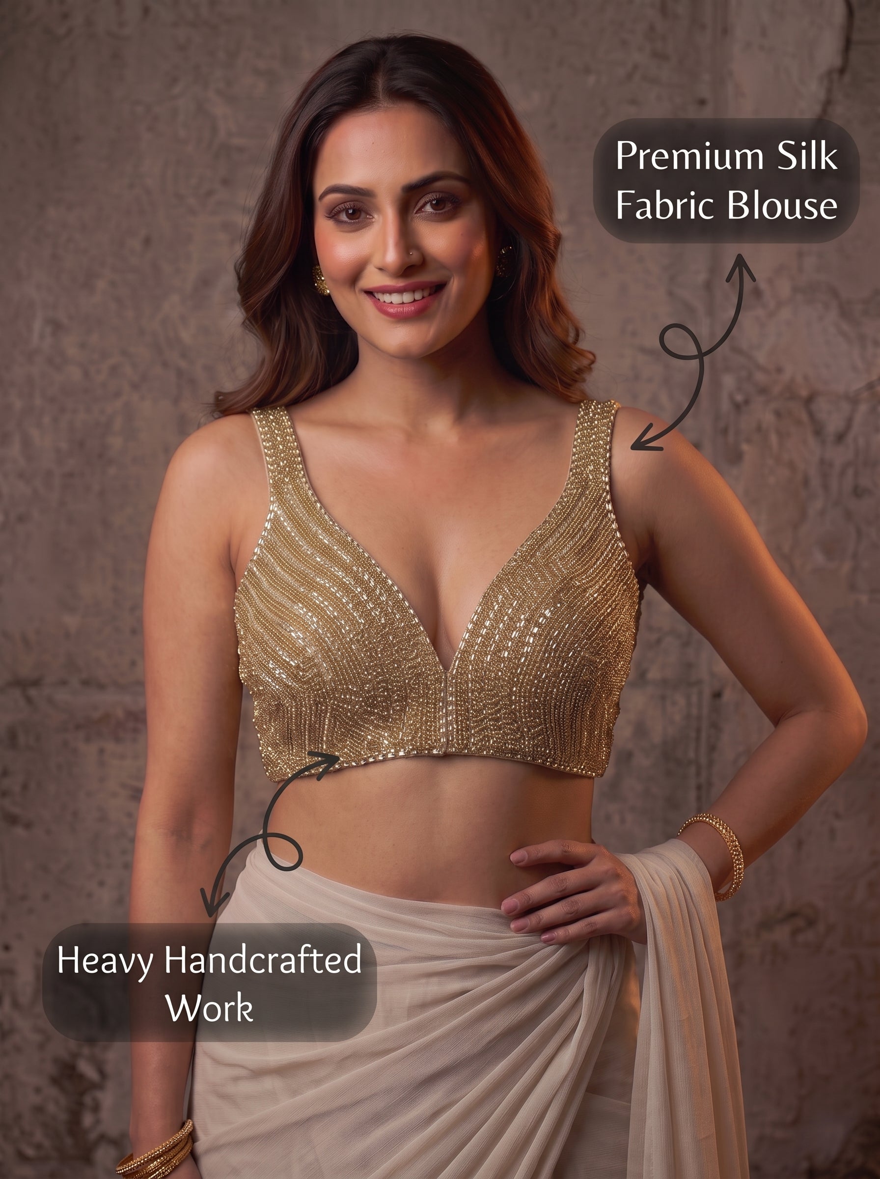 Regalia Elite Handcrafted Blouse