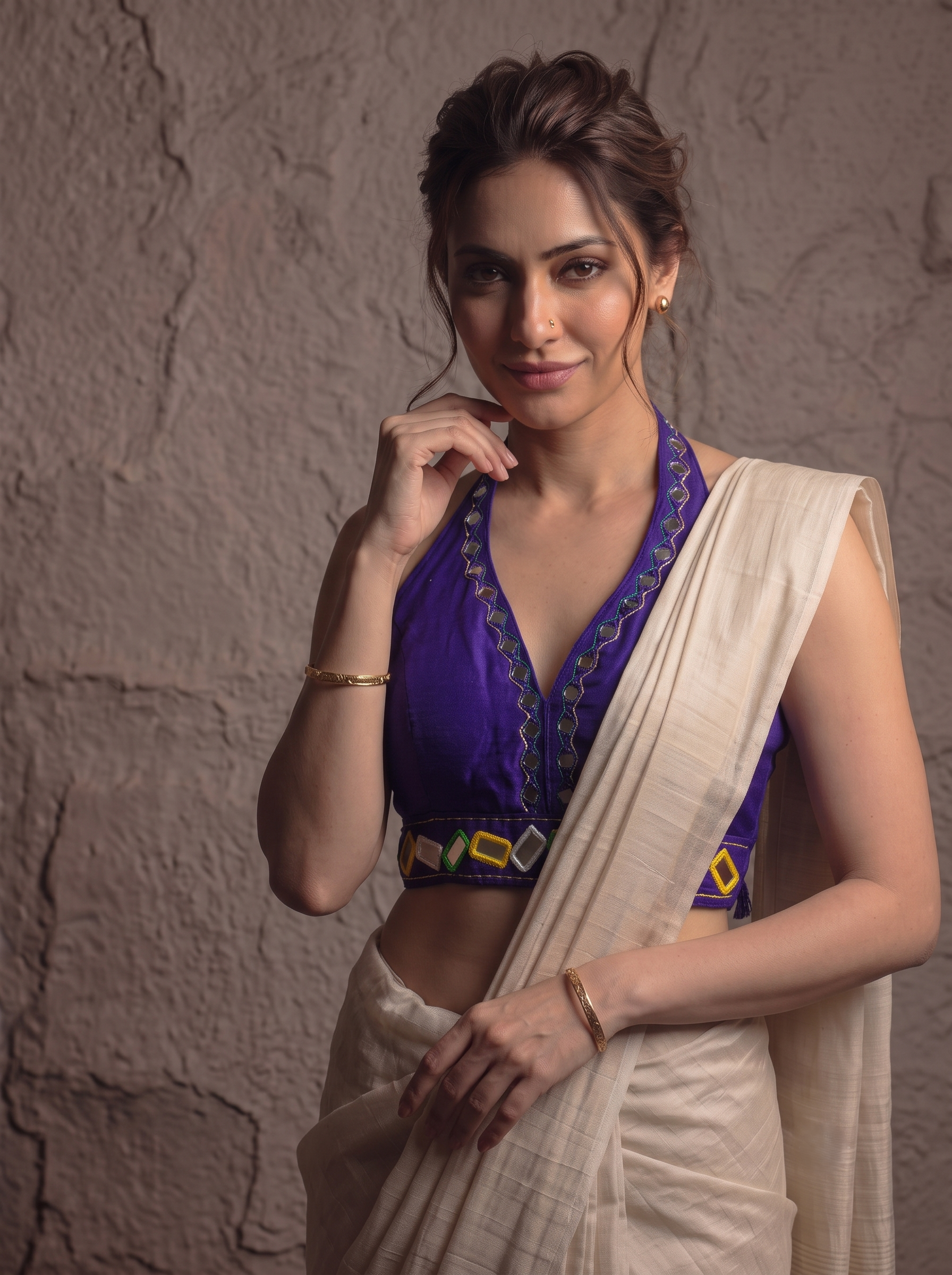 Elara Halter Blouse