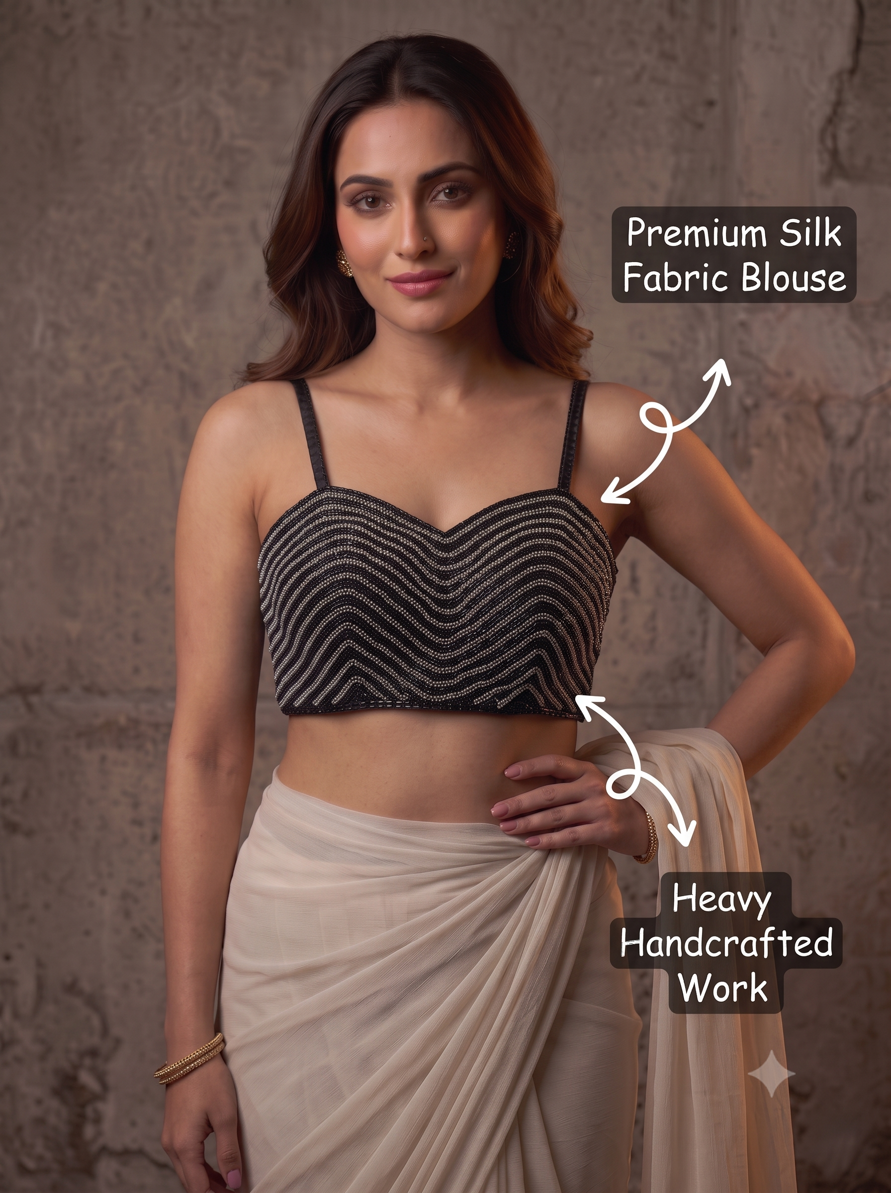 Elysia Handwork Blouse