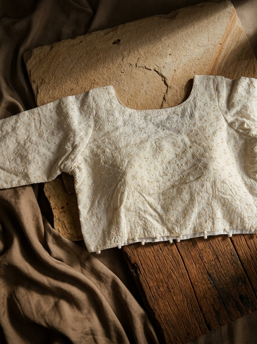 Hakoba Collar Blouse 2