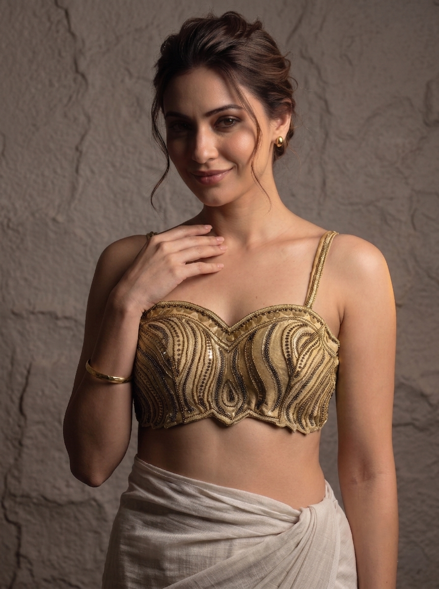 Diva Luxe Silk Designer Blouse