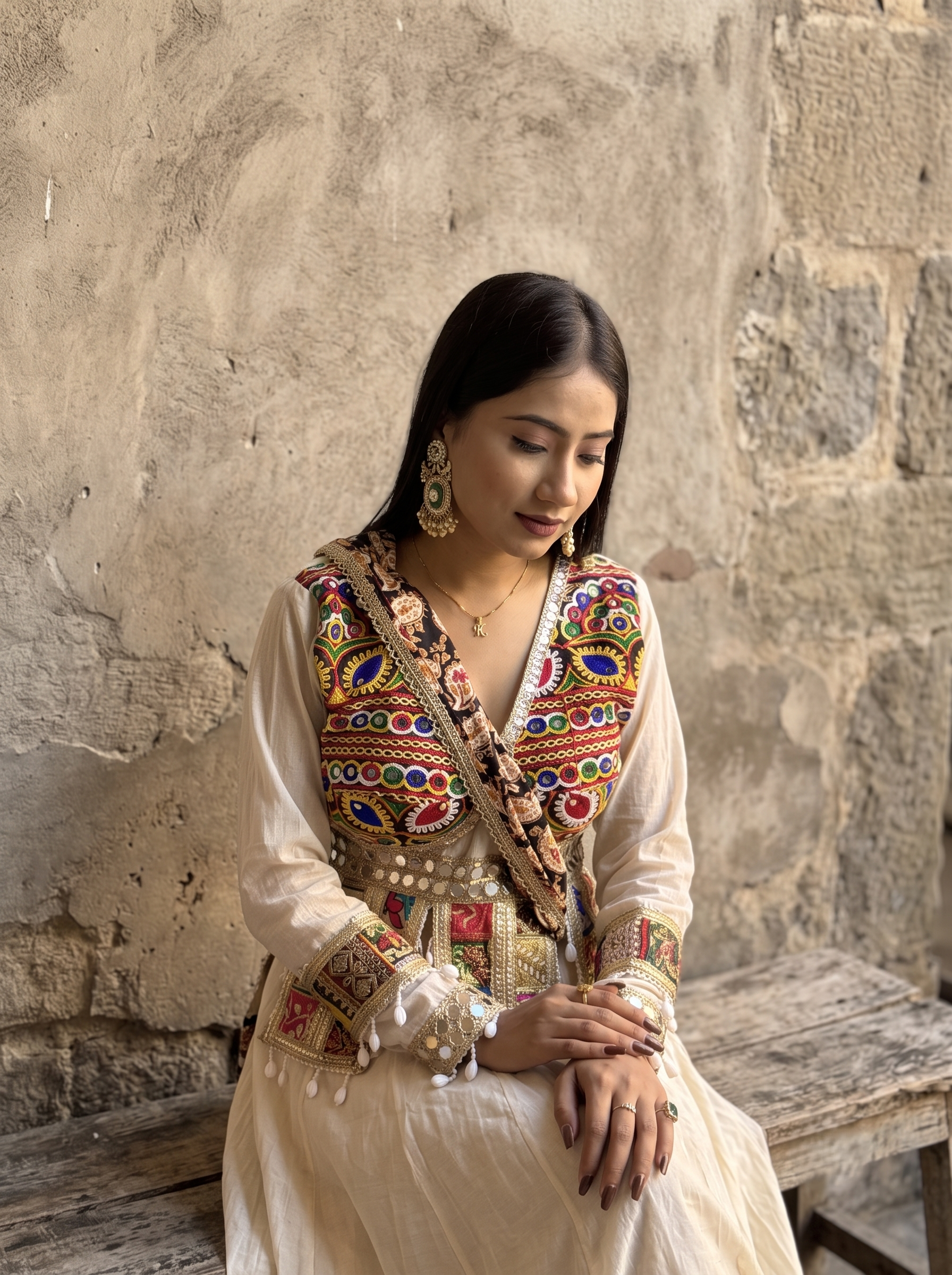 Navrang Mirror Lehenga Set