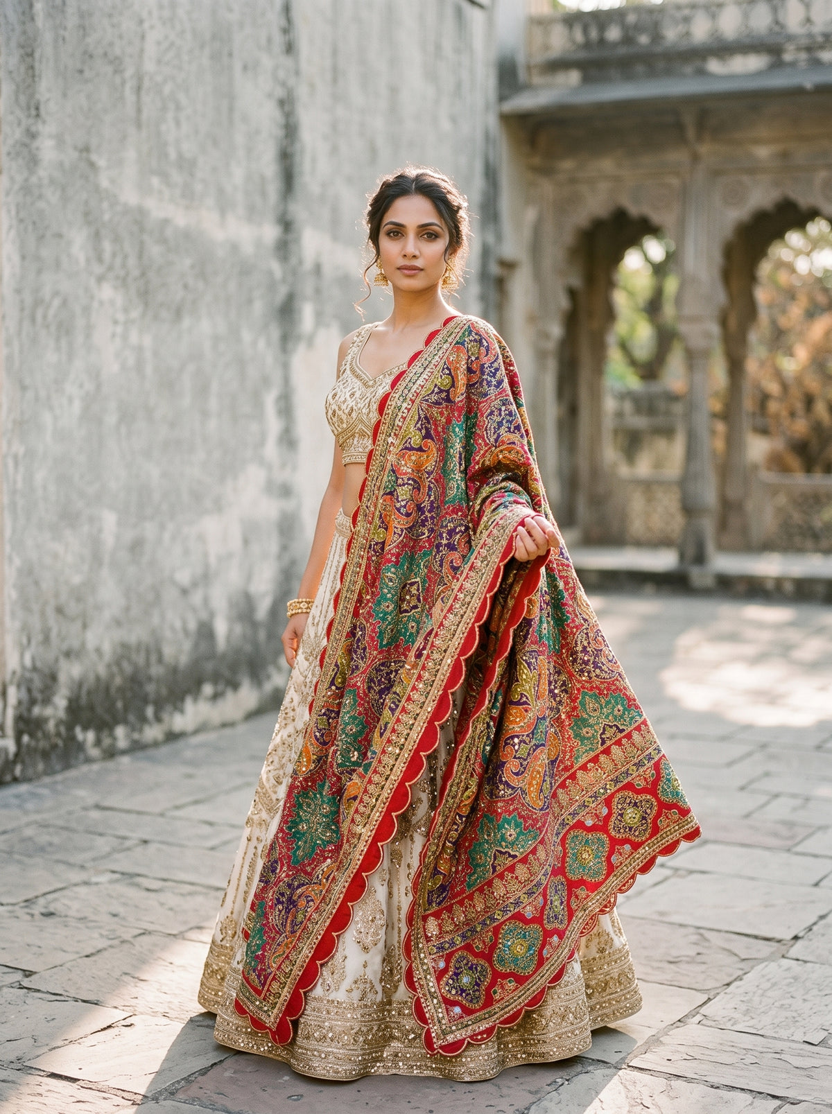 Kiara Premium Chinon Dupatta
