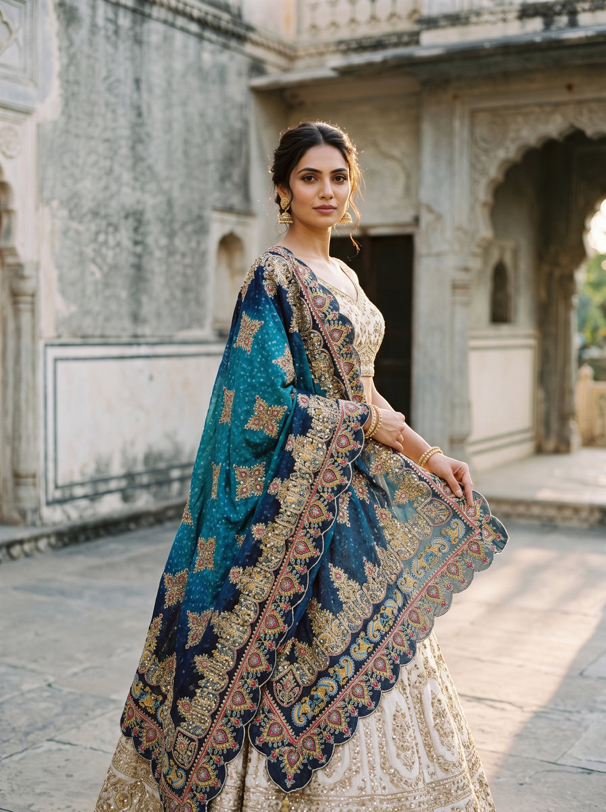 Zarika Chinon Dupatta