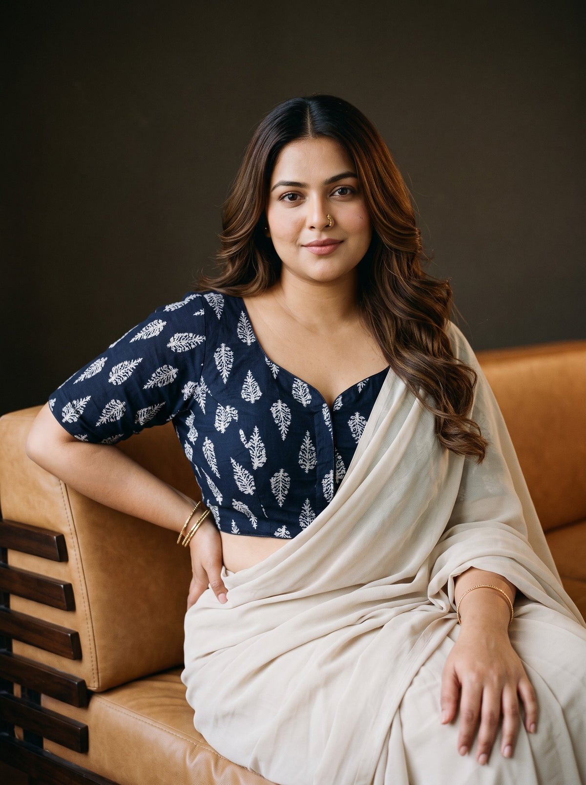 Charvi Plus Size Blouse