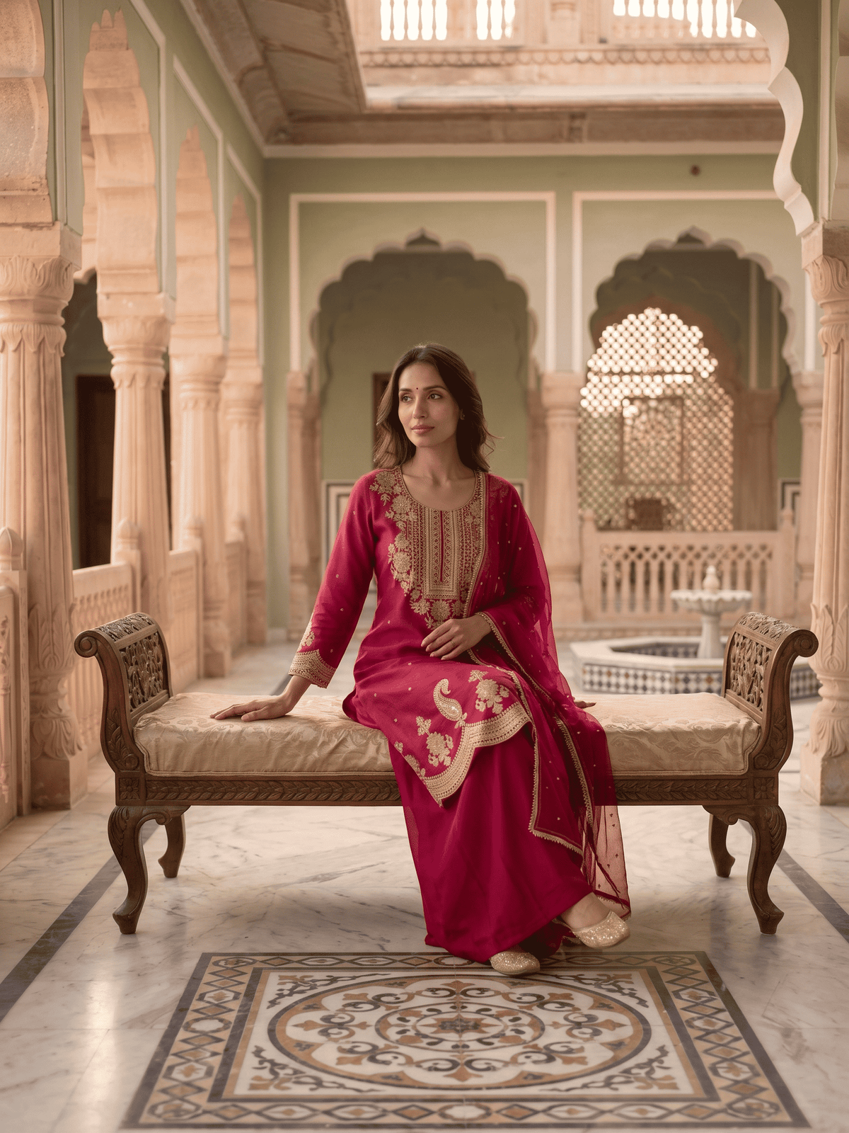 Aabha Roman 2-Tone Designer Set