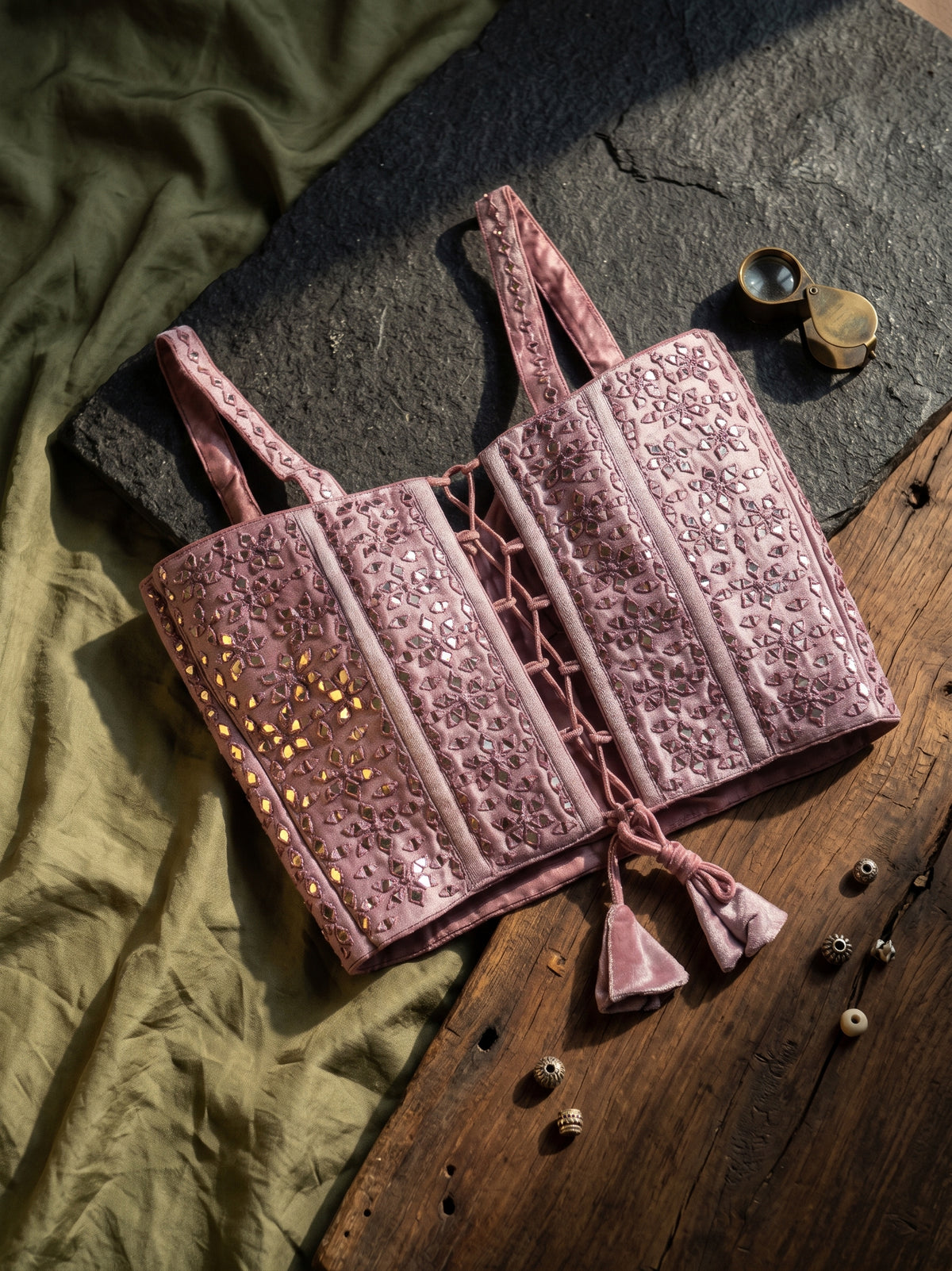 Sitara Mirror Charm Designer Blouse
