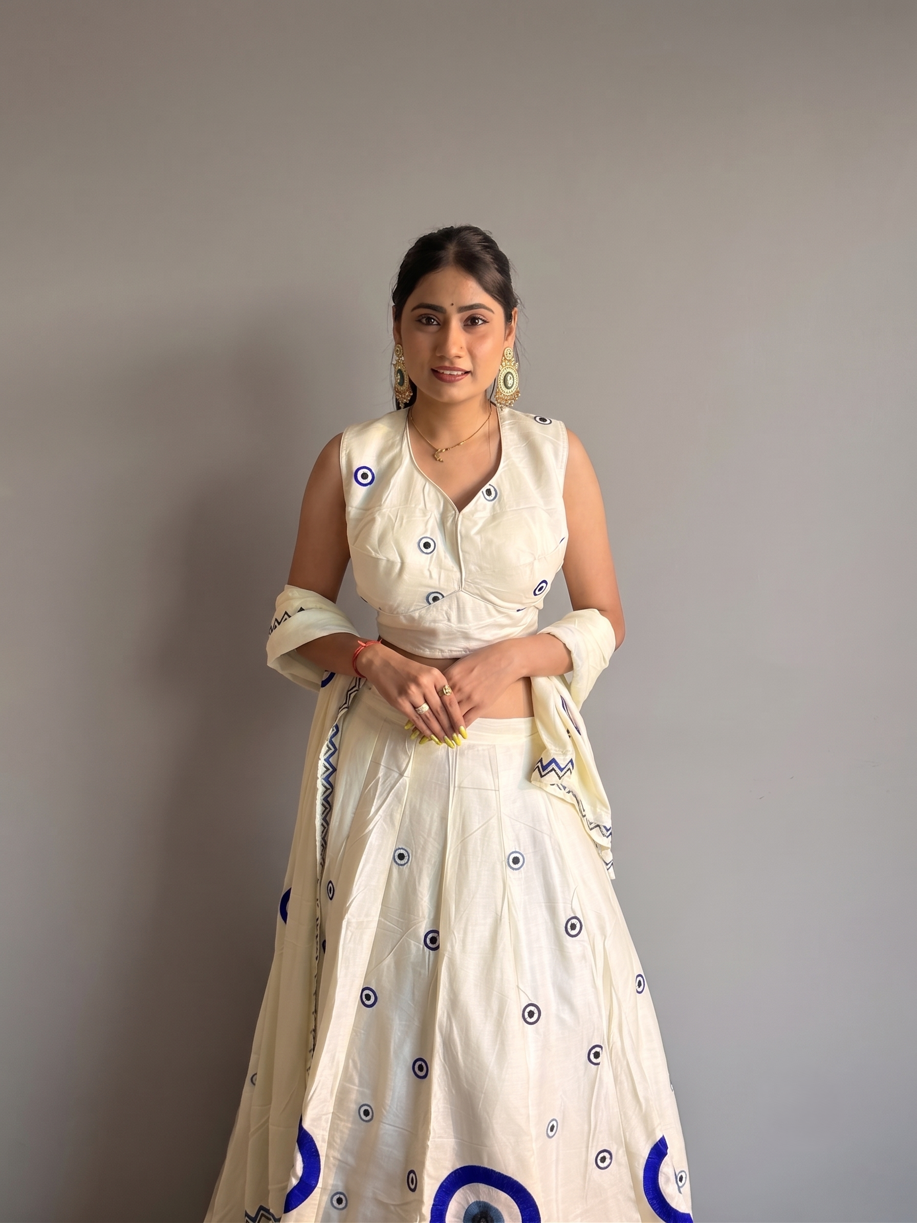 Cotton Lehenga With Blouse