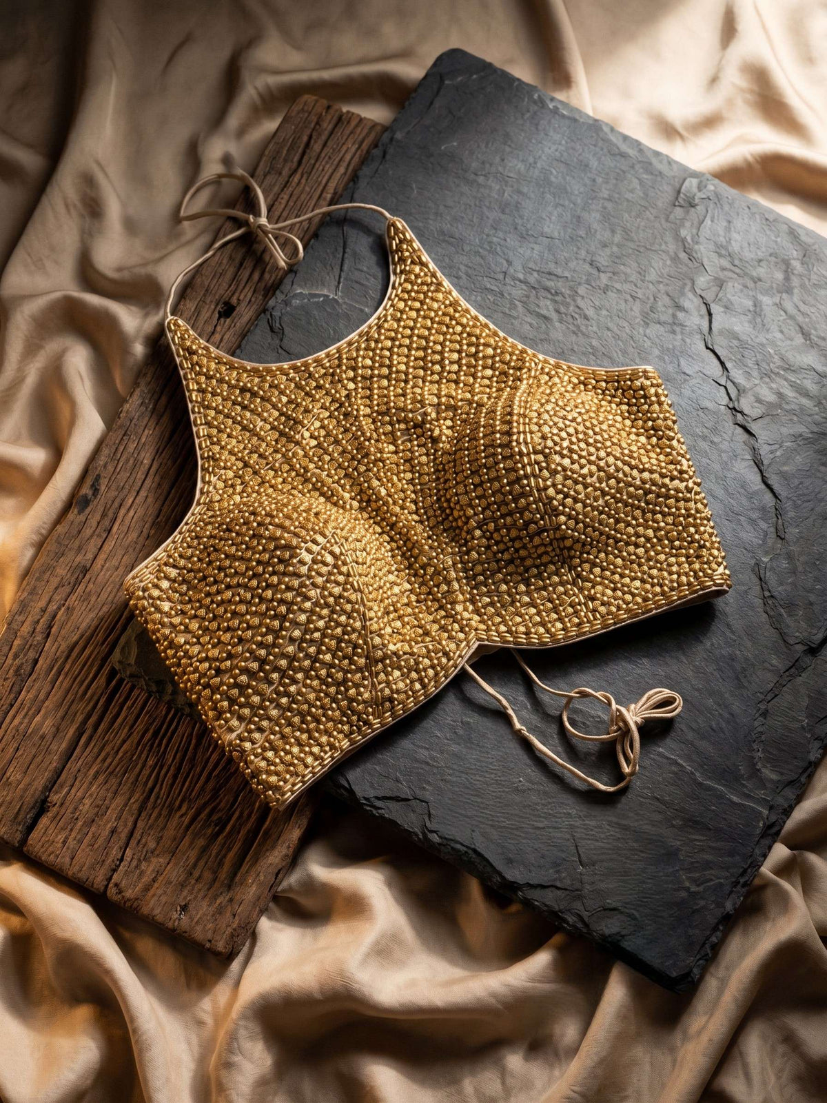 Zara Luxury Handcrafted Blouse