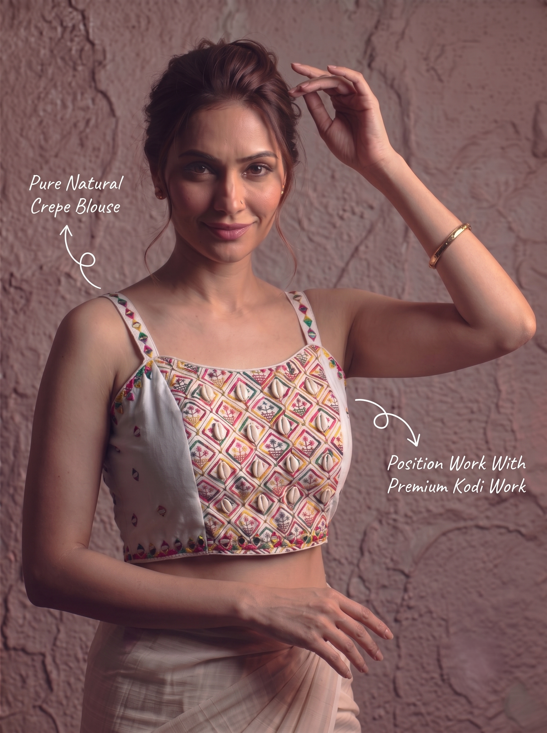 Nayra Kodi Work Blouse
