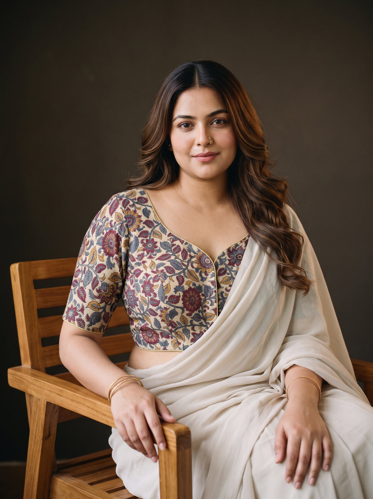 Charvi Plus Size Blouse