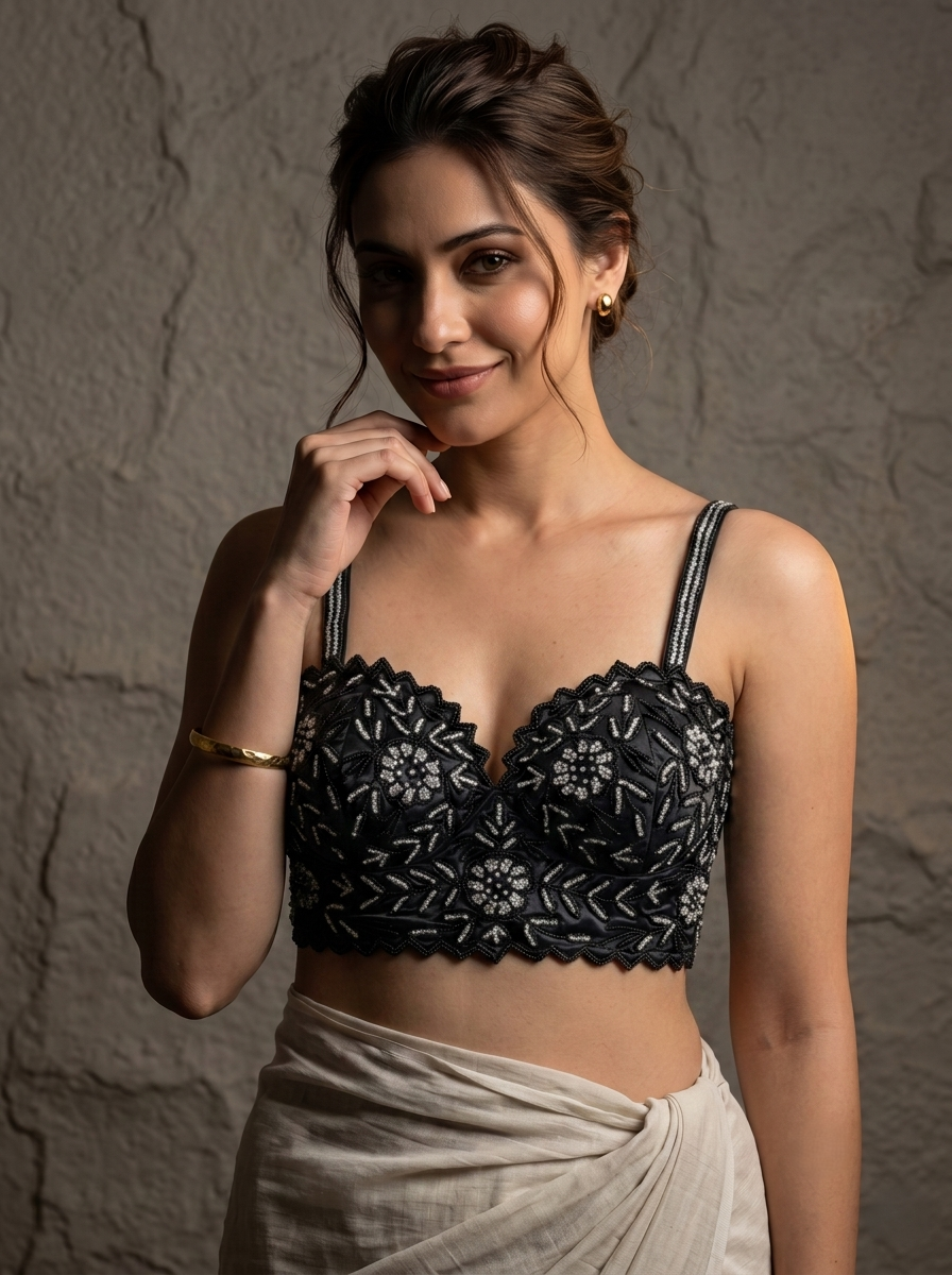 Sitara Handwork Silk Blouse