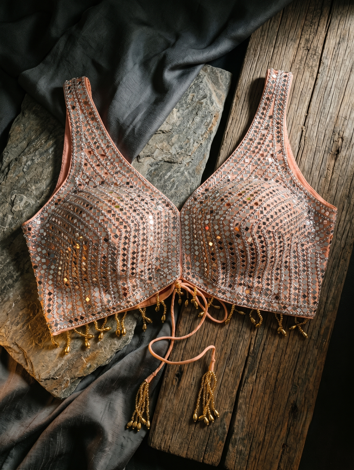 Lunara Festive Glow Blouse