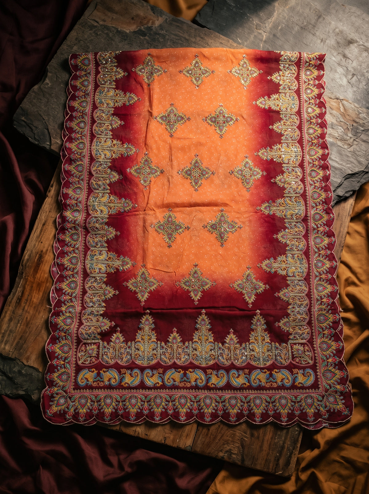 Zarika Chinon Dupatta