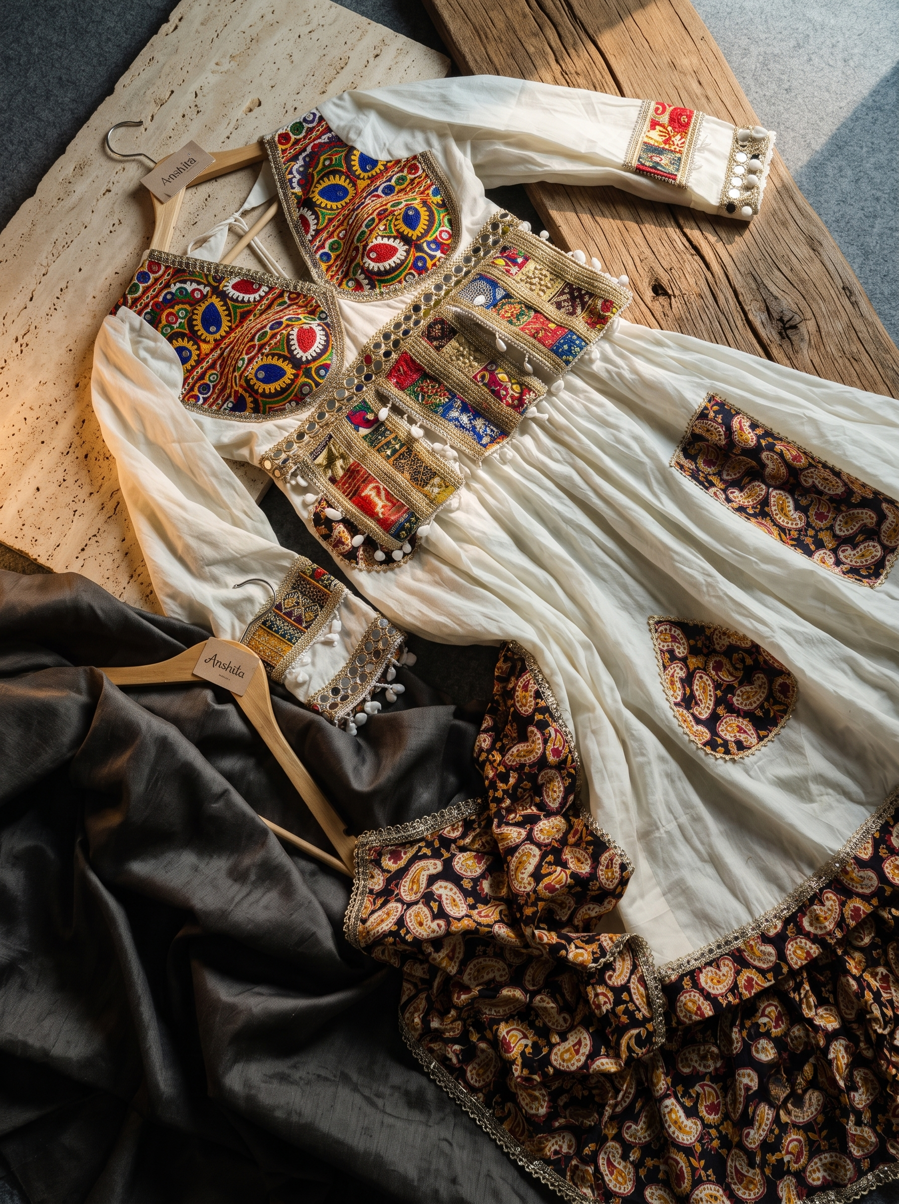 Navrang Mirror Lehenga Set