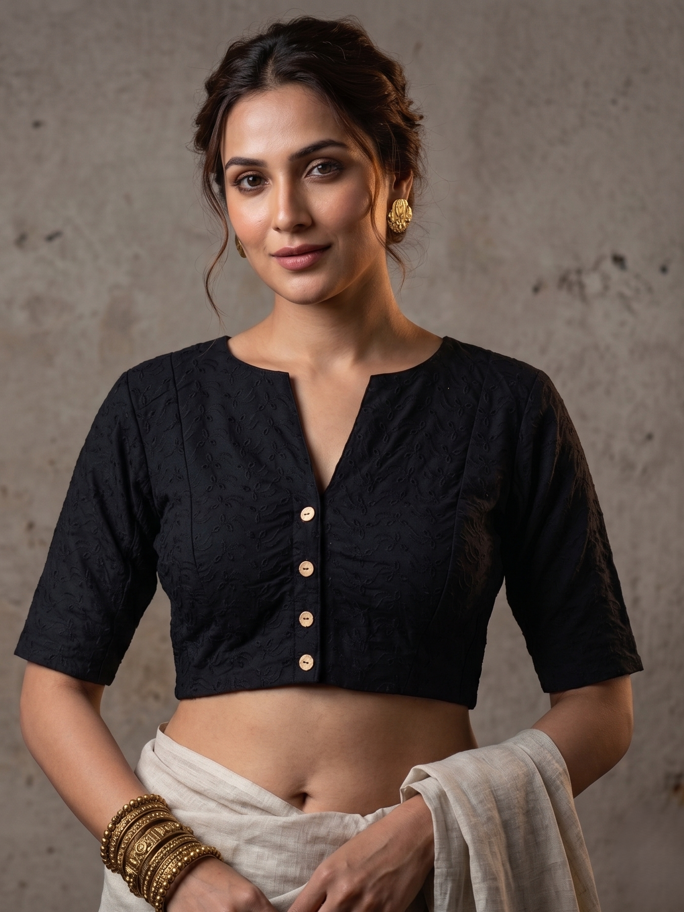 Comfort Fit Hakoba Blouse