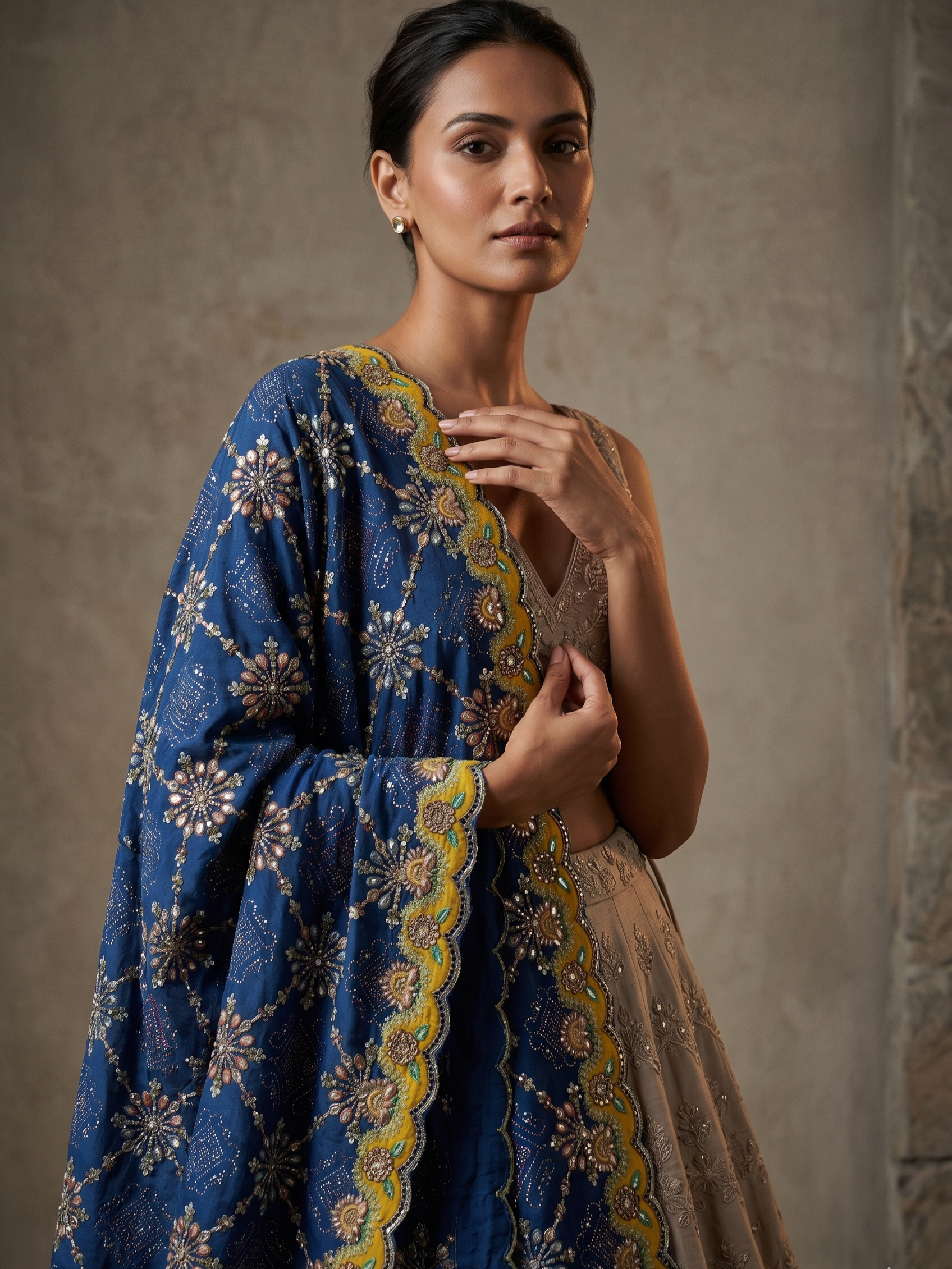 Leher Premium Chinon Dupatta