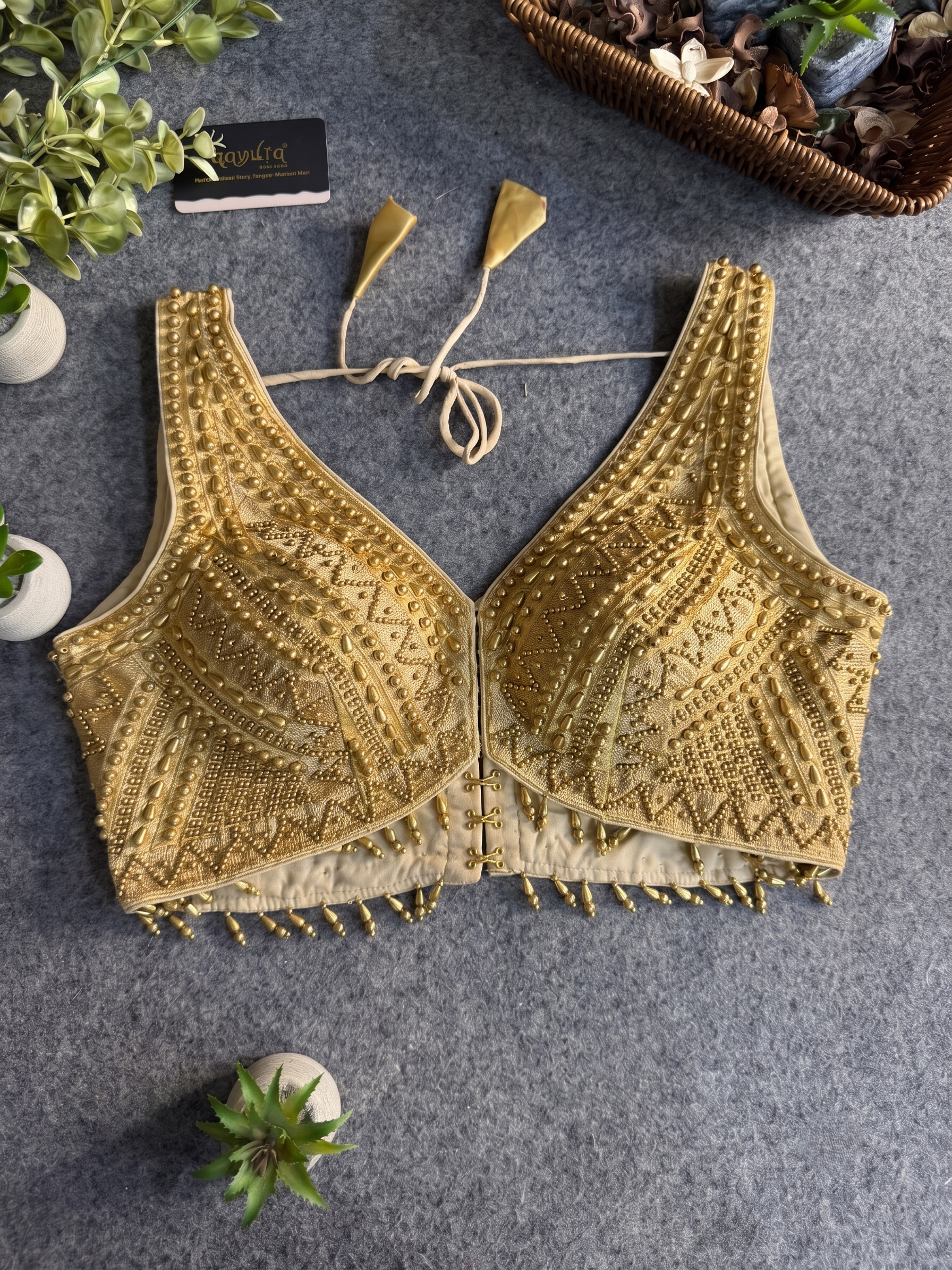Grande Aurelle Handcrafted Blouse